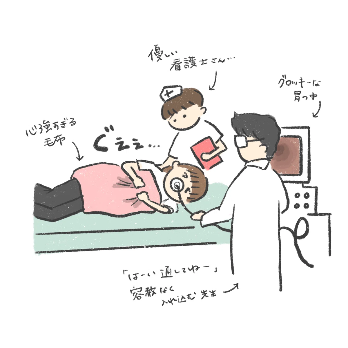 胃 カメラ 死ぬ かと 思っ た