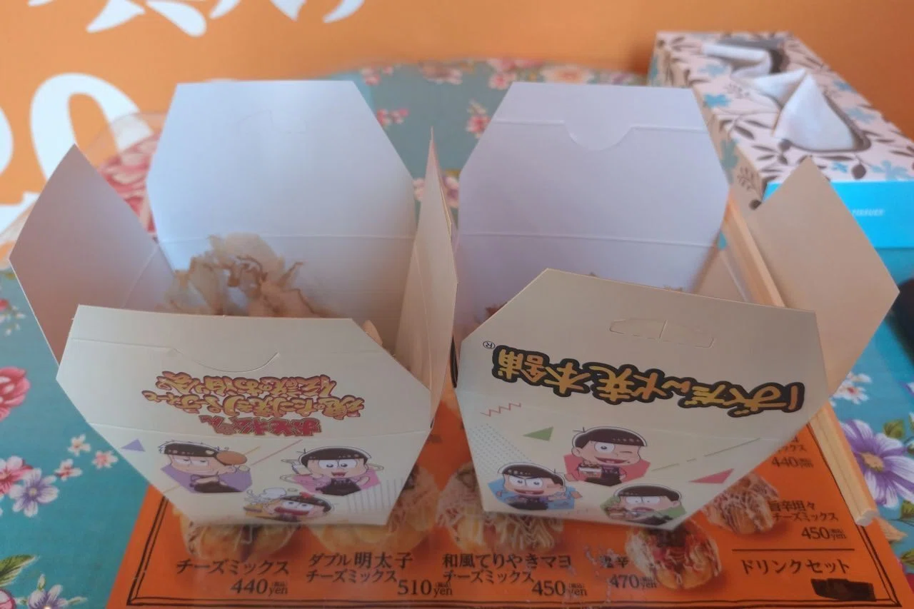 直径8センチ😲東京発の『ばくだん焼本舗』が大阪にもありました＼(^o