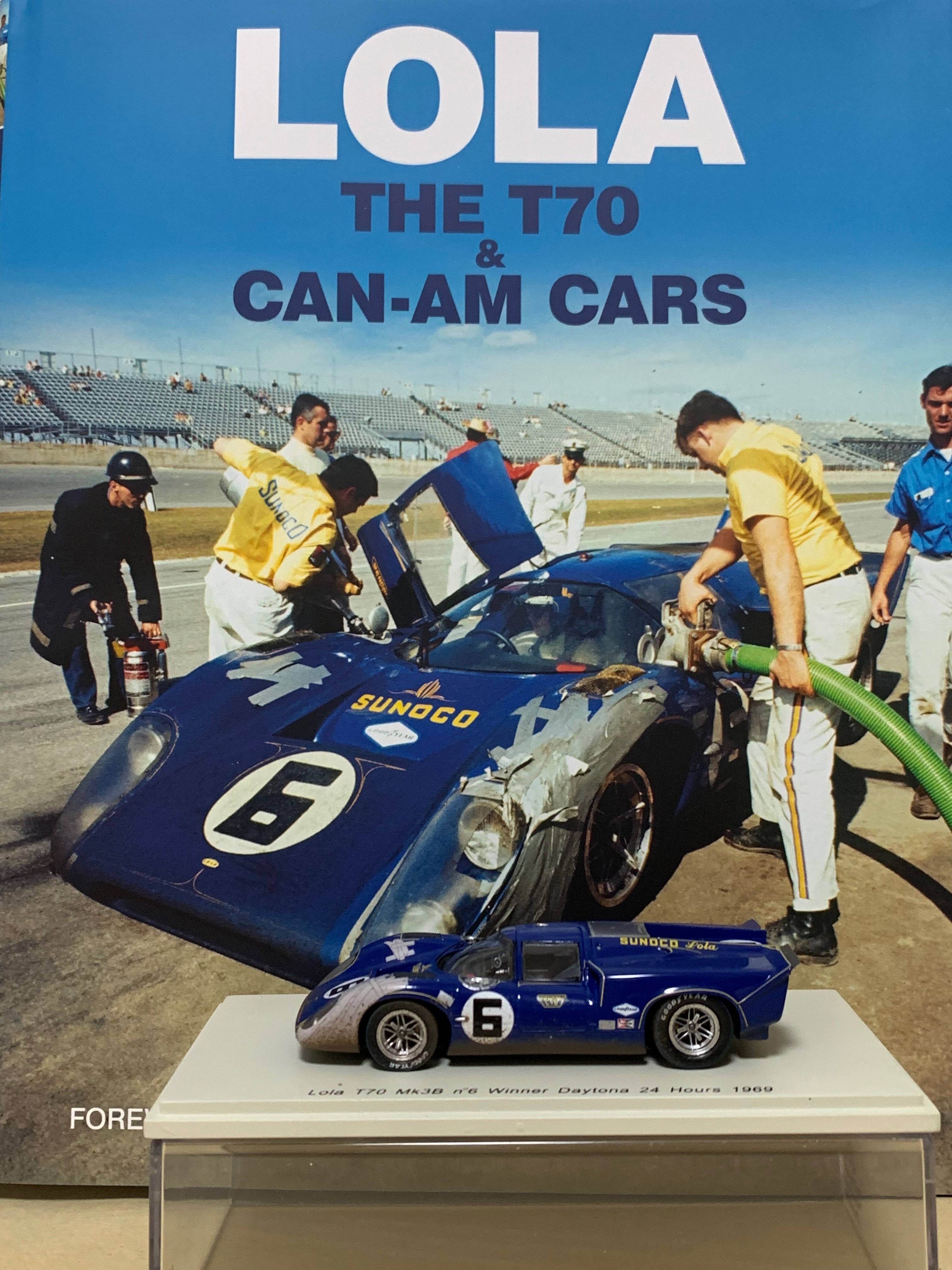 Marsh Models ローラT 70Mk.Ⅲ 1969年　デイトナ　No.8 FLY 1/32 ｽﾛｯﾄｶｰ 705102◇ LOLA T70 MkIII #8James Garner