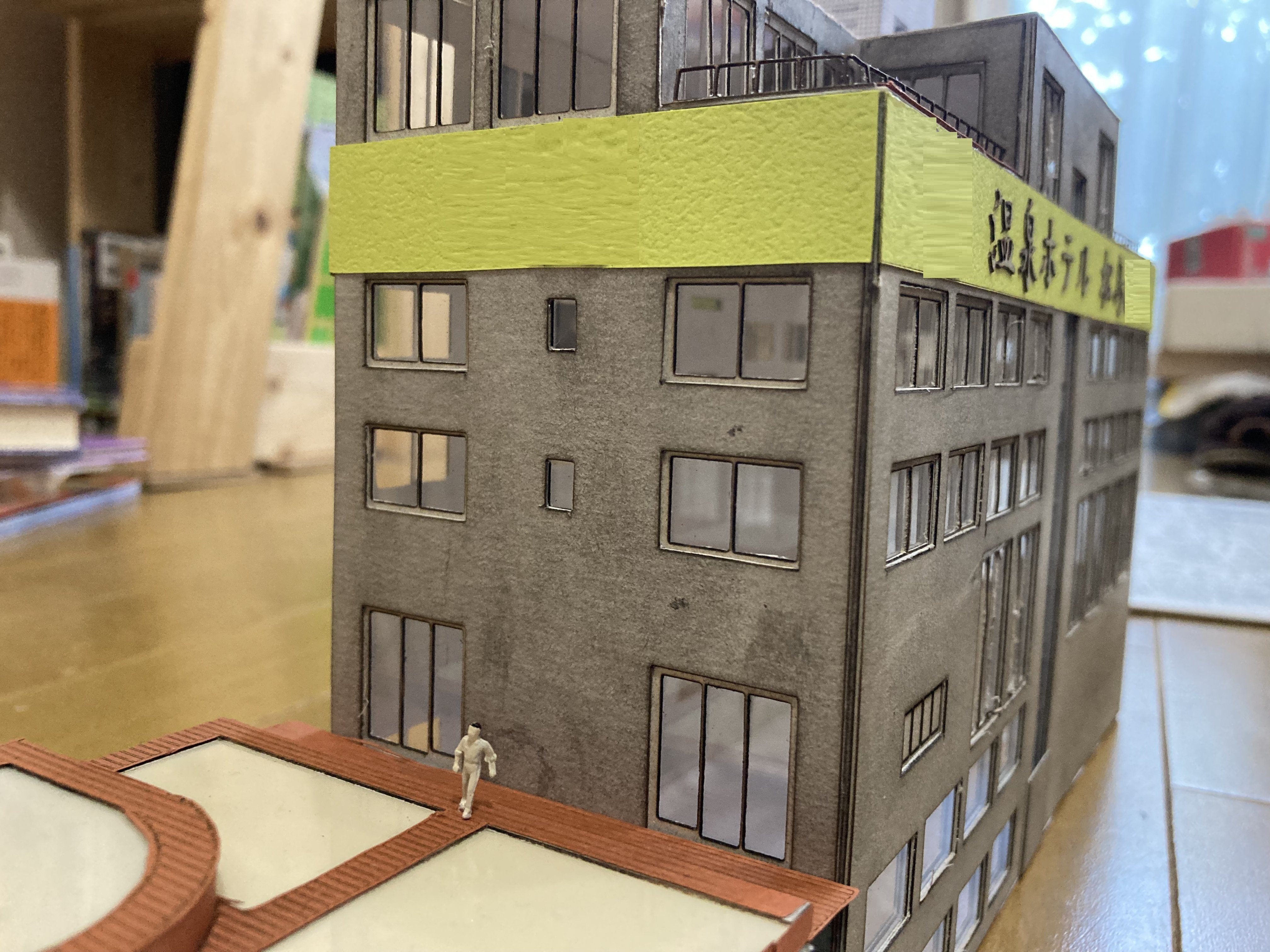 Nゲージ】ホテルを自作｜tano