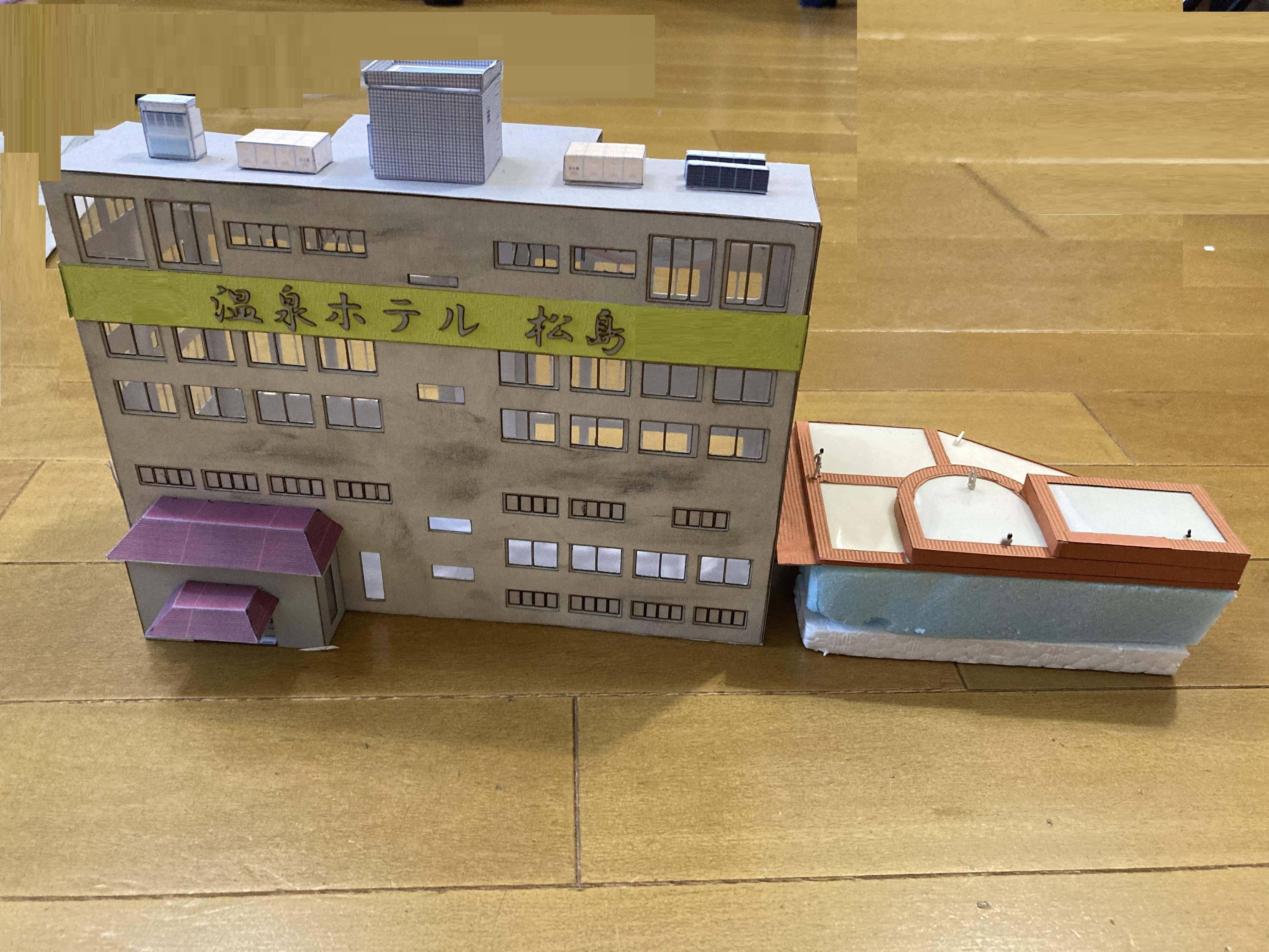 Nゲージ】ホテルを自作｜tano