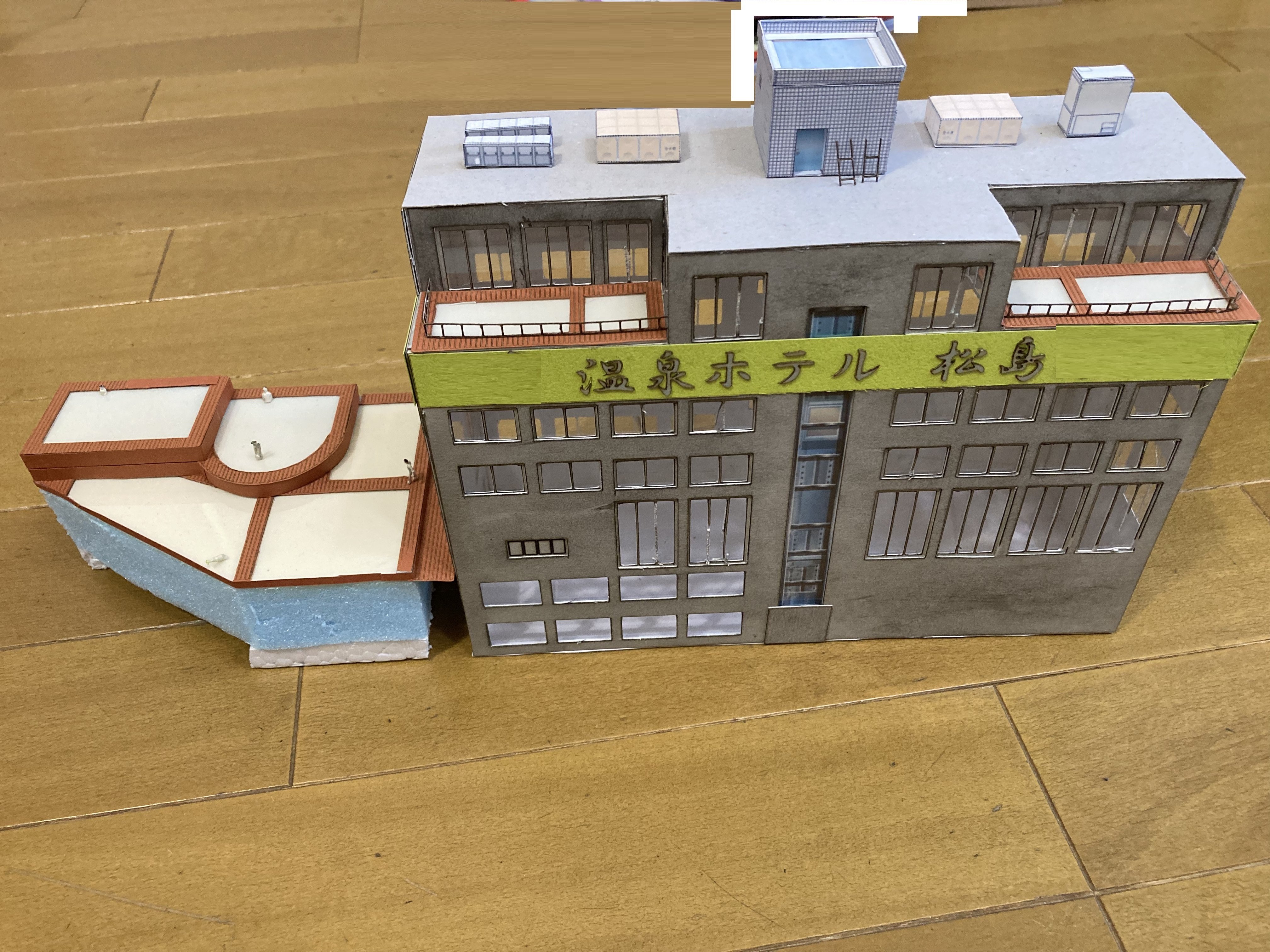 Nゲージ】ホテルを自作｜tano