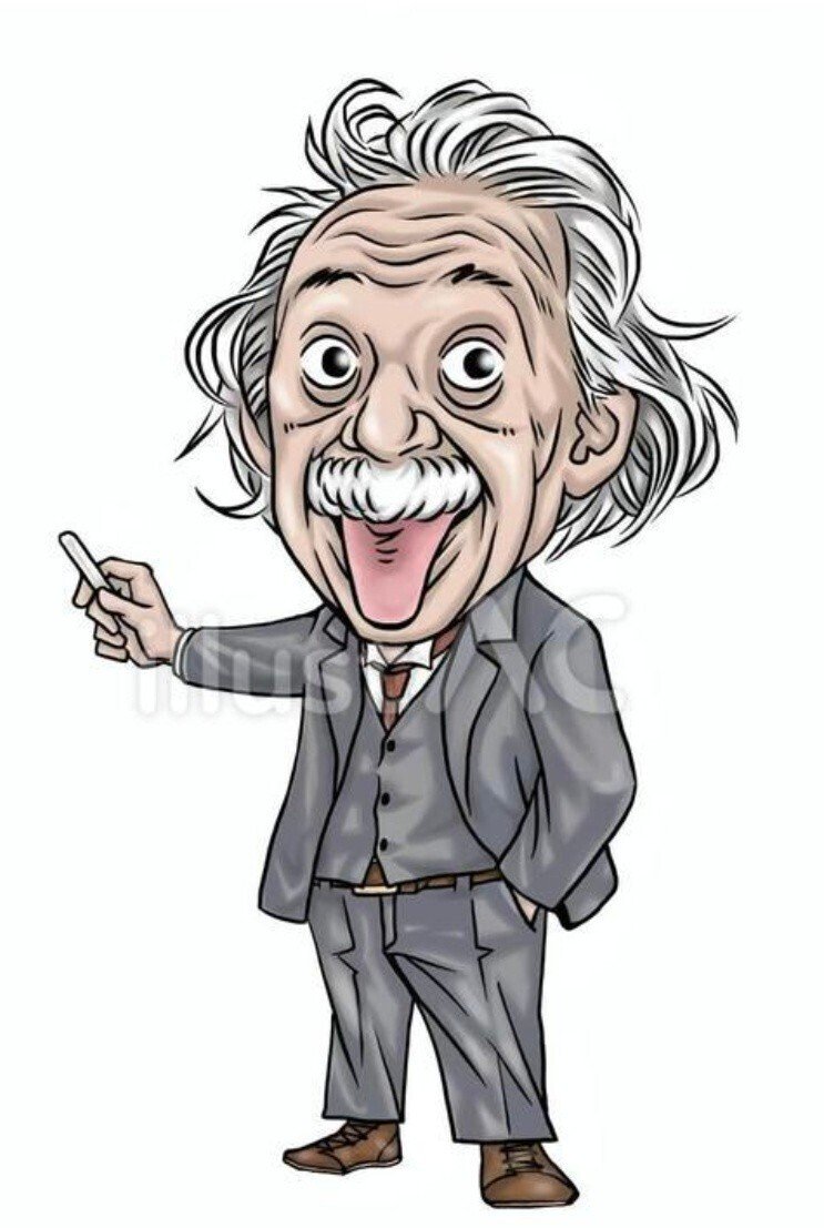 アインシュタイン　絵 イラストAC 40枚目 アインシュタイン｜コピロフ【LINEスタンプ