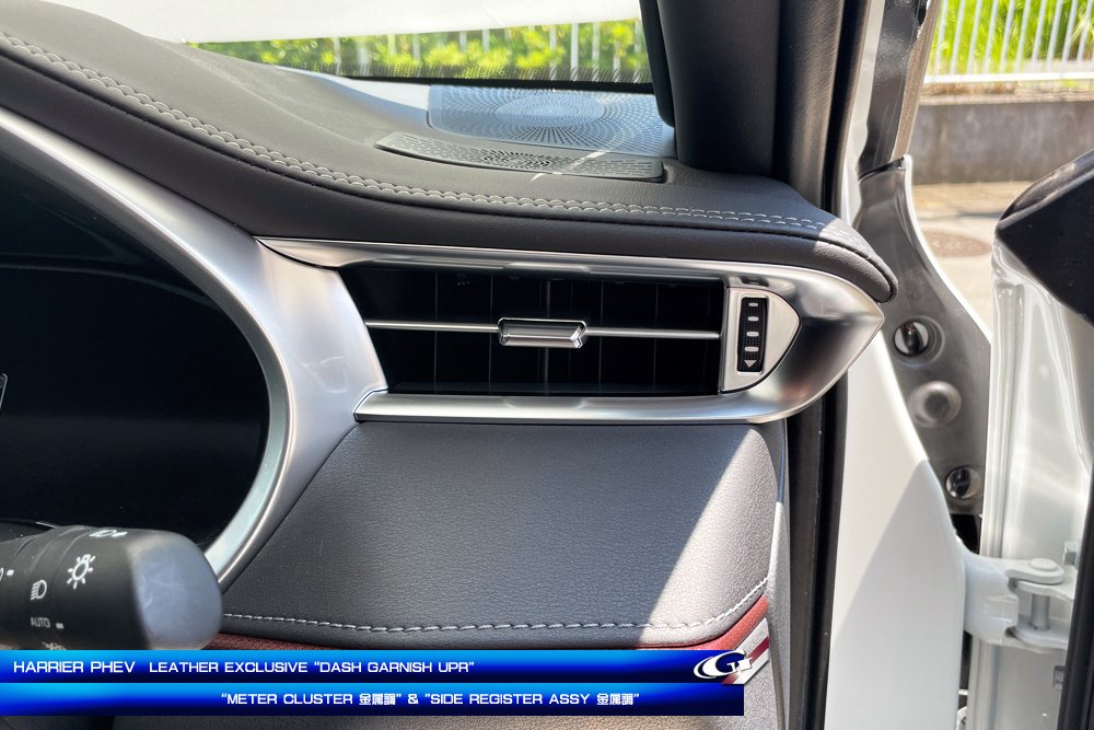 80ハリアー Grazio&Co. 金属調メータークラスター グラージオ レザー＆金属調満開！80ハリアーです。｜Grazio&Co.社長日記2.0