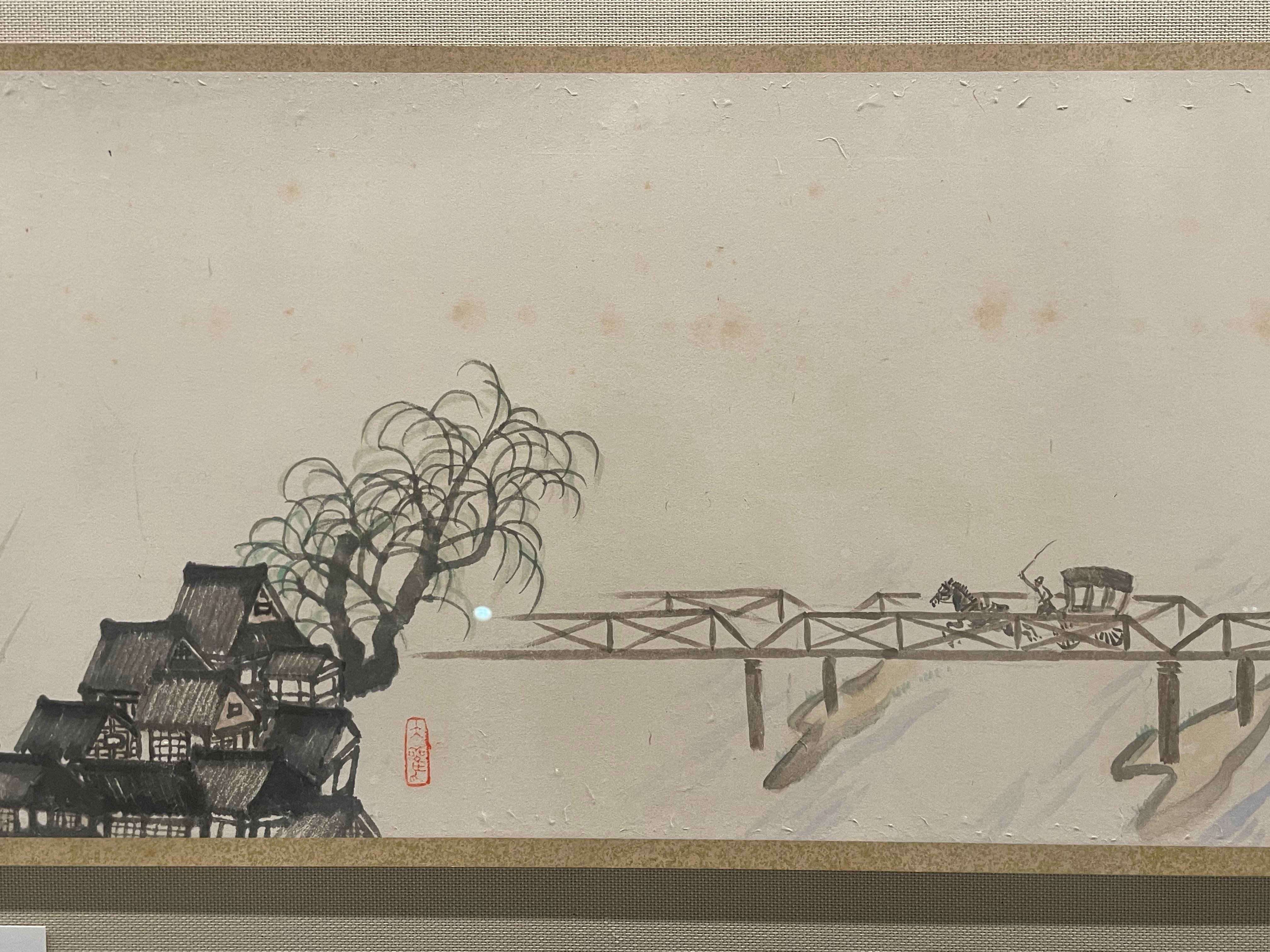 横山大観、観山、未醒、紫紅が旅して写生していった『東海道五十三次