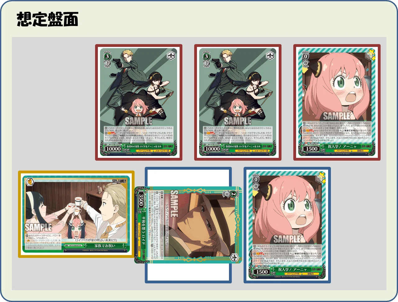 制作側のトレンドな気がするレベル0ビート SPY×FAMILY8宝【構築記事