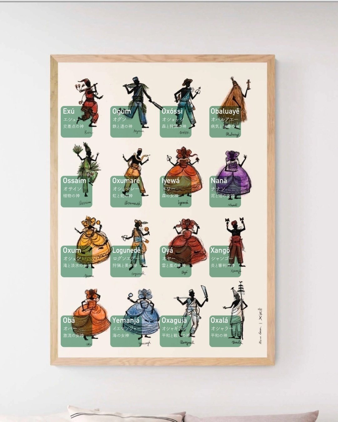 ブラジル伝統 | 自然信仰基本】アフリカの自然の守護神オリシャー入門