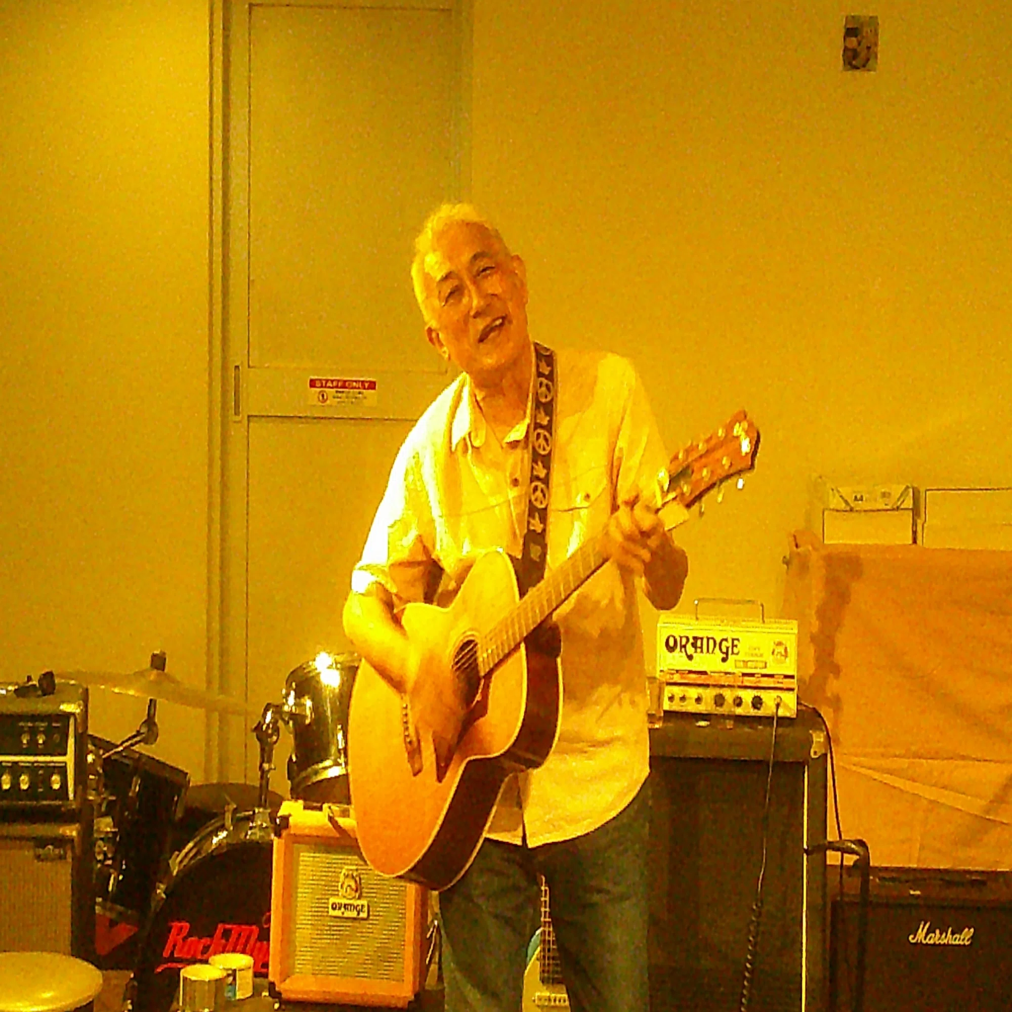 中川五郎ライブ＠横浜中華街｜桑原亘之介