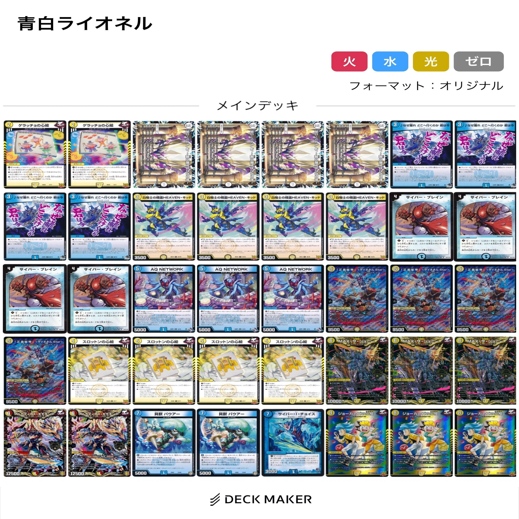 全文無料）【青白ライオネル】紹介〜超CS V大阪 使用デッキ供養 