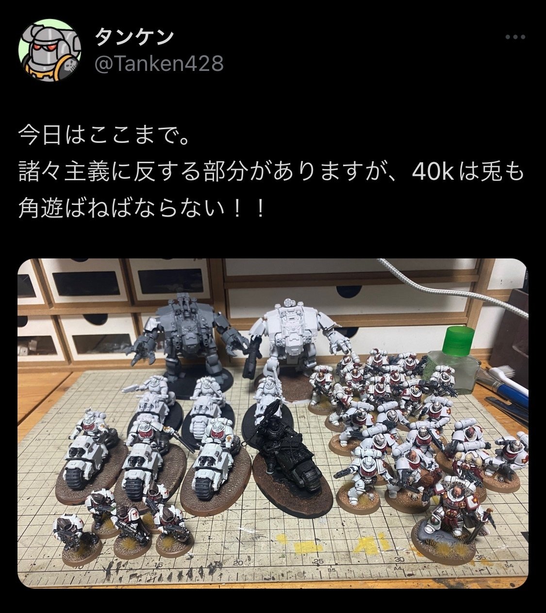 40K】手に汗握る機動戦！アエルダリvsホワイトスカー10版初対戦