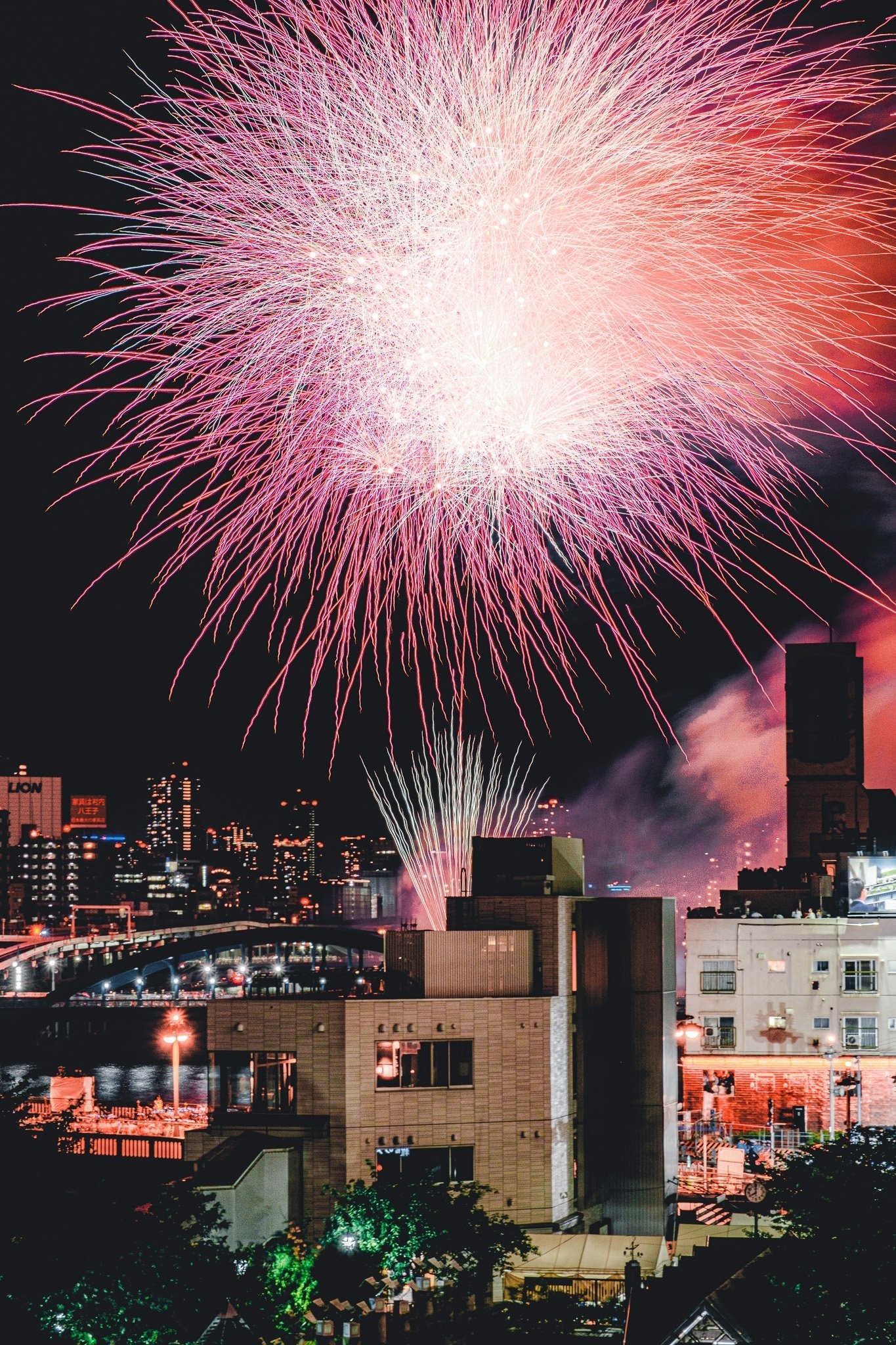 都心の夜空を彩った隅田川花火大会【写真20枚】｜Nocchi(のっち)