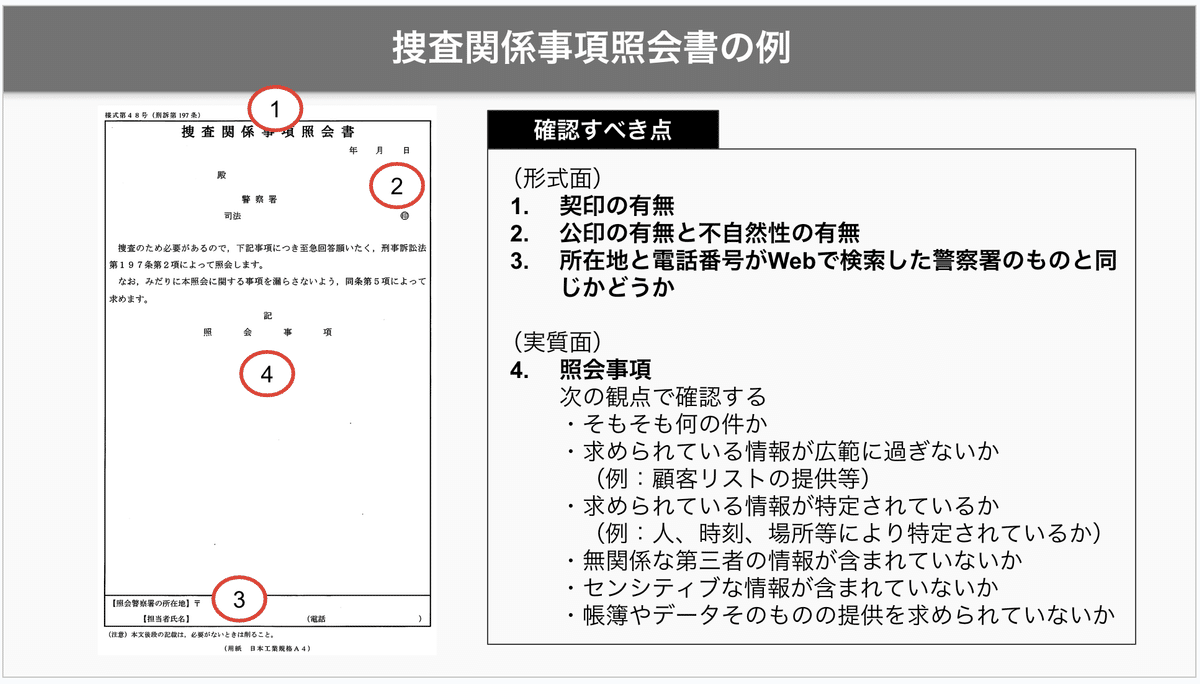 照会対応:捜査関係事項照会等への対応は義務!?|弁護士 YS