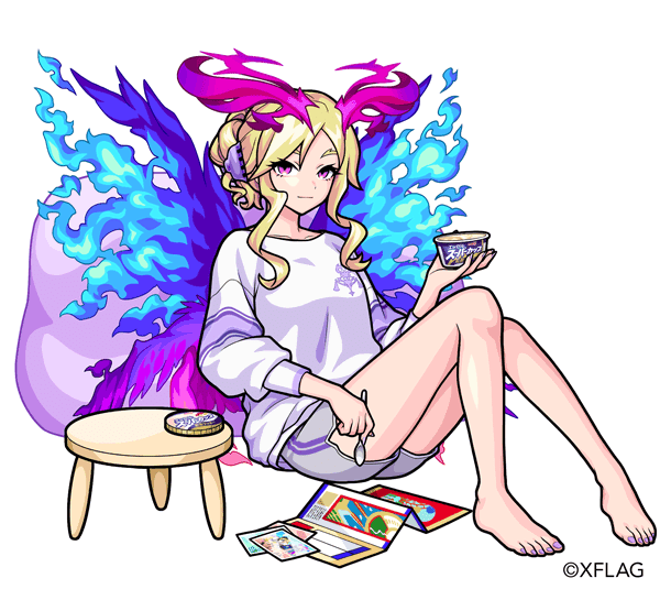 モンスト】ルシファー公式イラスト集 ～タイアップ用・LINEスタンプ用