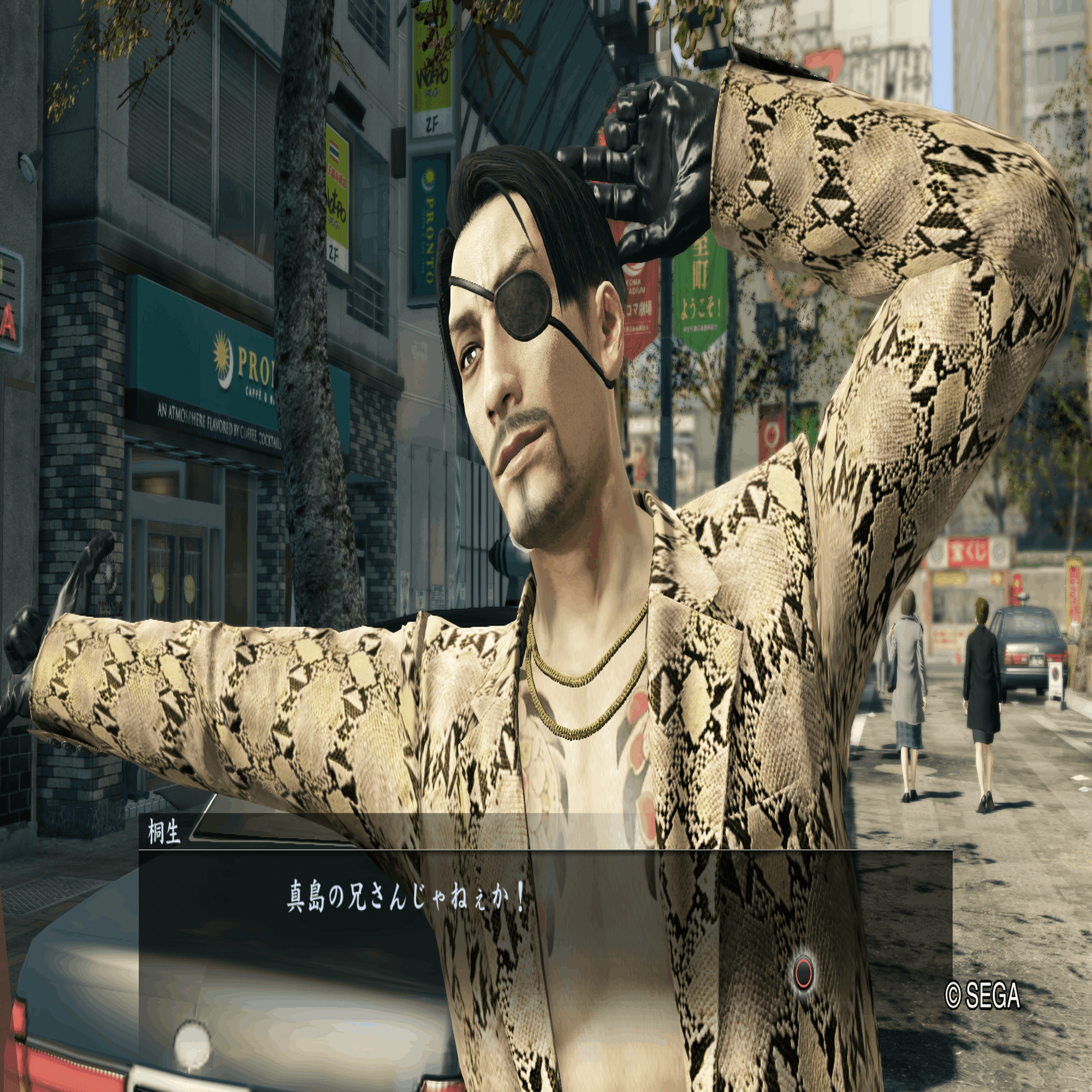 真島吾朗とかいう神室町のゼノス（ジャッジアイズをやった流れで初めて