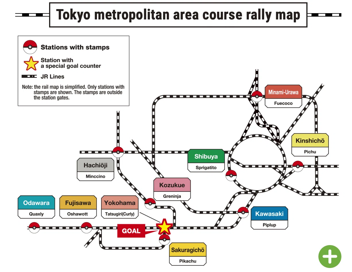 JR(EAST) Pokémon Stamp Rally Guide (August 2023)｜Madoka