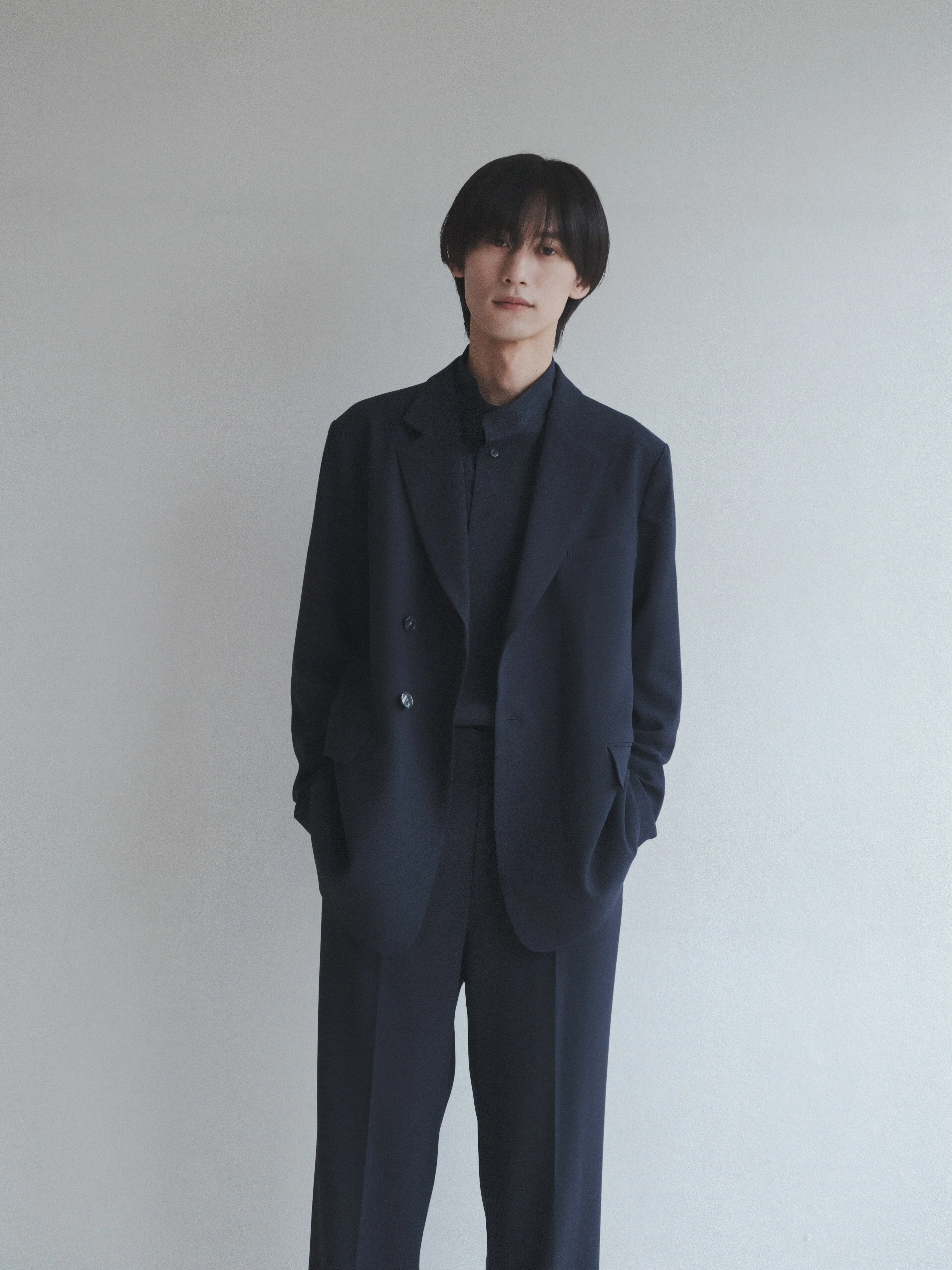 foufou グレーセットアップ