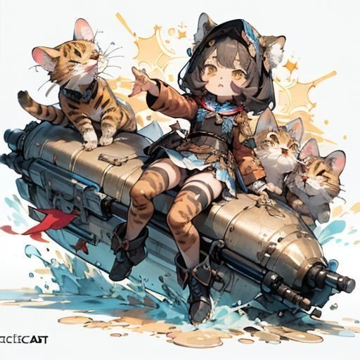 猫の種類のプロンプト(擬人化)｜菊二十文字