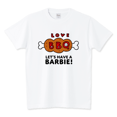 Let's have a barbie! 幸せを呼ぶTシャツ
BBQ大好きな方のためのTシャツです。
https://www.ttrinity.jp/product/7970619#219
