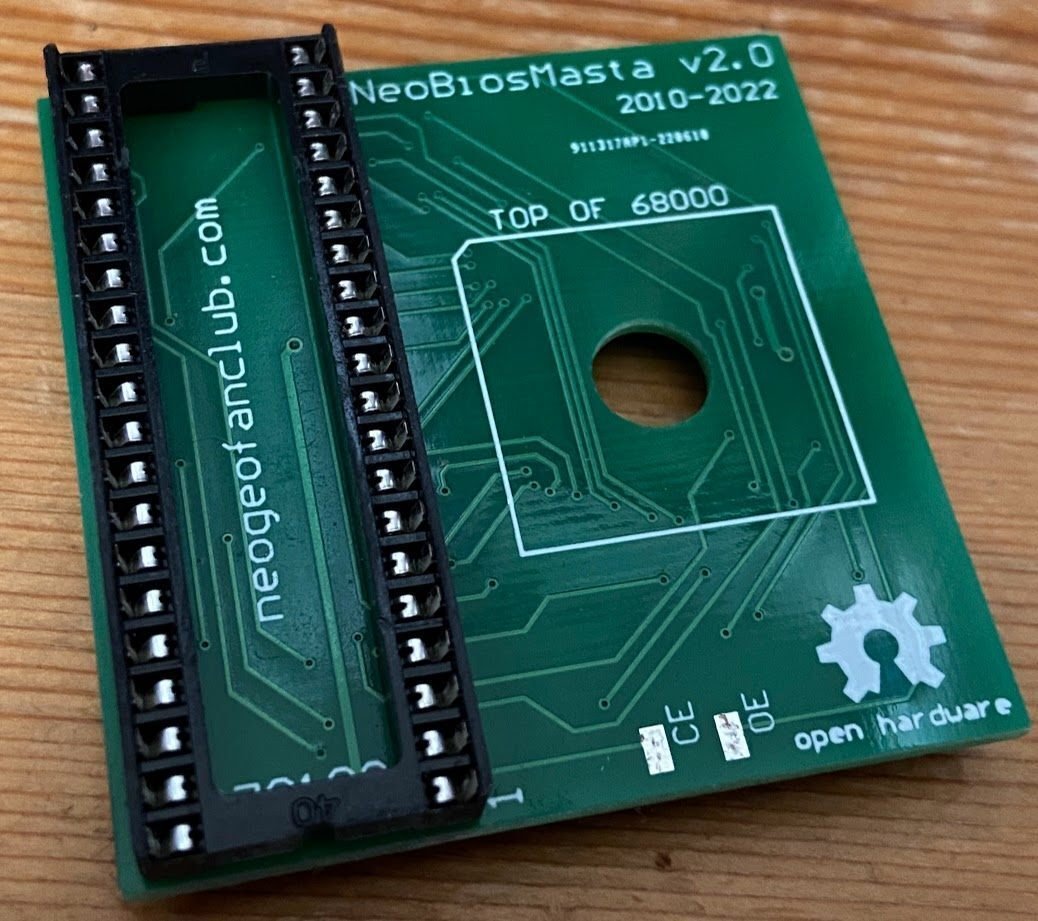 ネオジオ neo-geo 基板 音割れします 対戦用BIOSです！（極小ネオジオ  