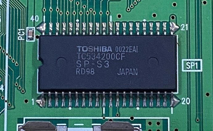 極小ネオジオ基板『MV-1C』のUniBios化&電池ソケット化｜H/de