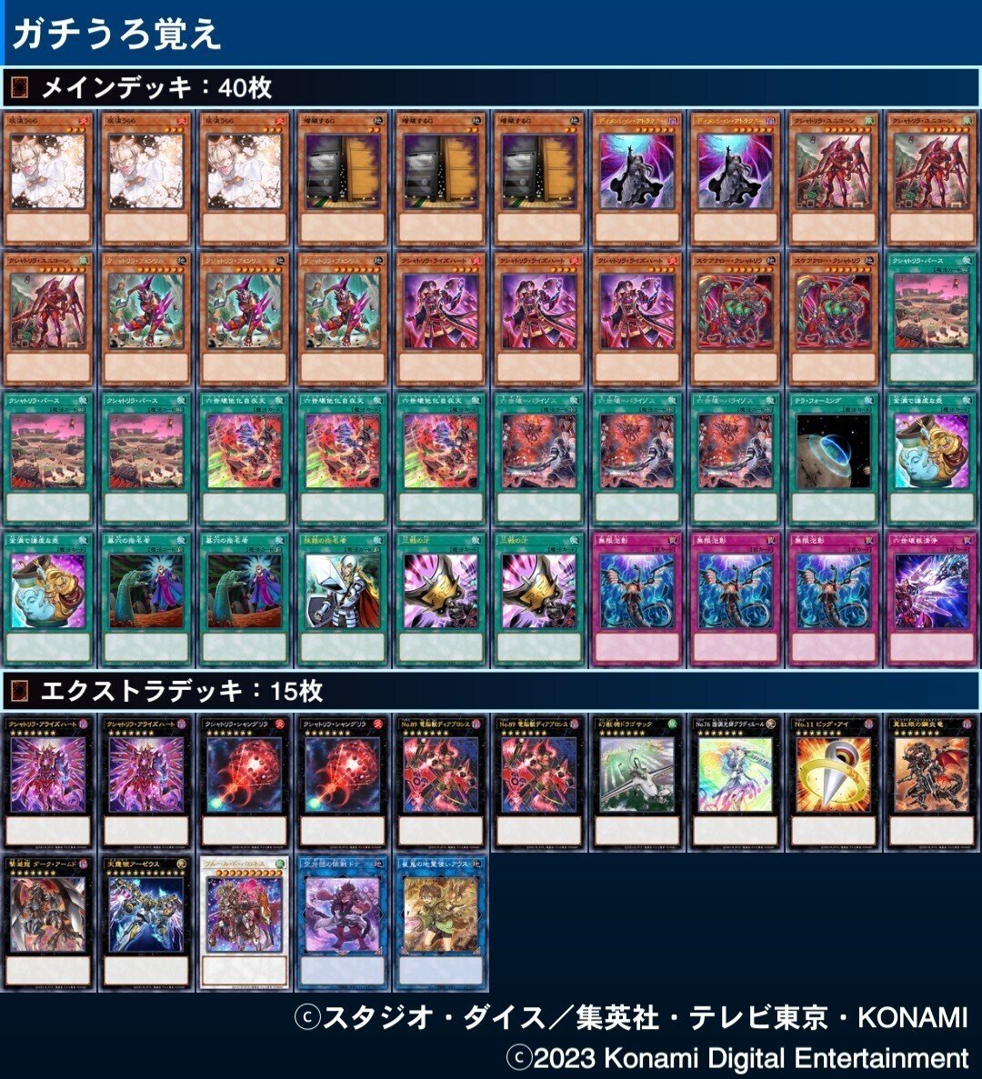 遊戯王 クシャトリラ デッキ メイン40枚＋EX15枚の通販 トレカ