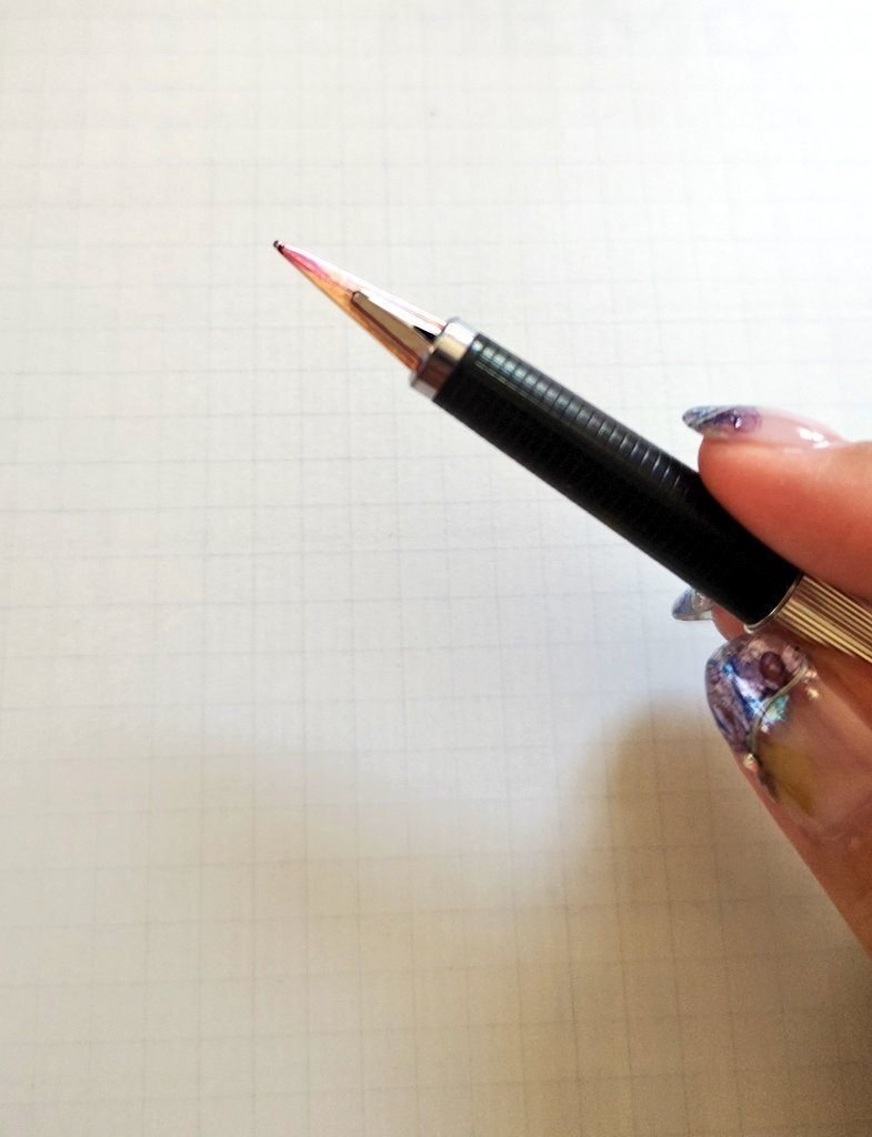 PARKER 万年筆 180 ブラウンラッカー セット 美品 新しいページ 1