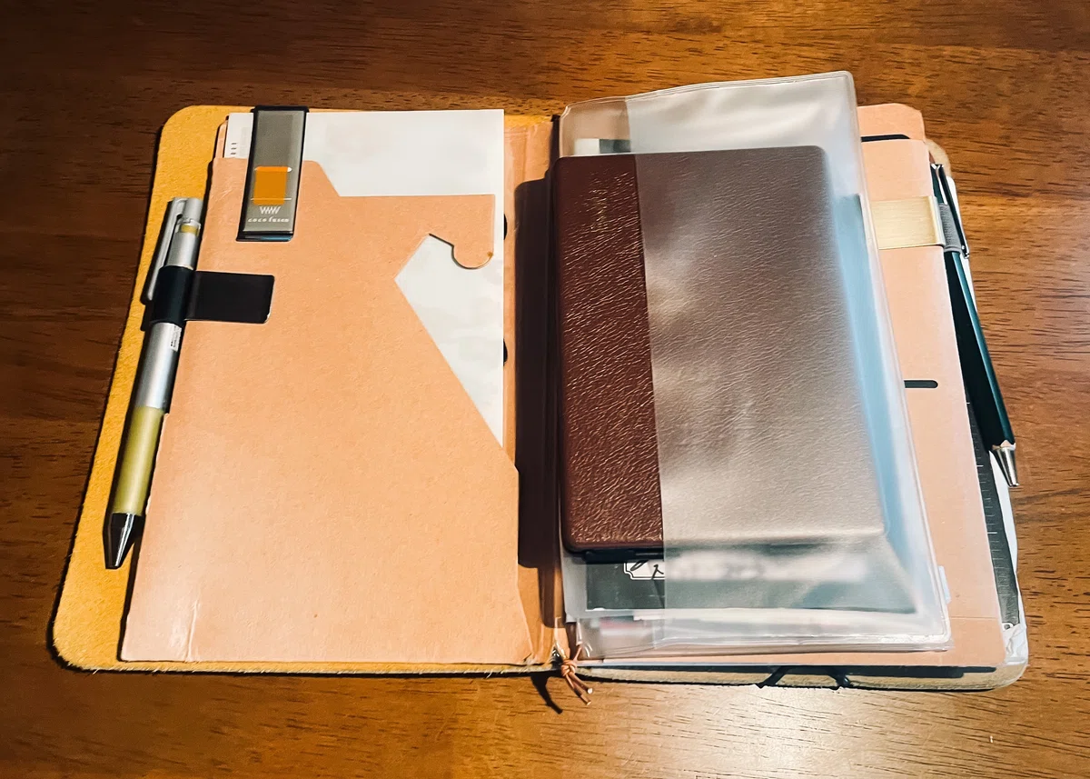 [iPad mini 6] 2 ways to carry a dedicated Traveler's Notebook and ...