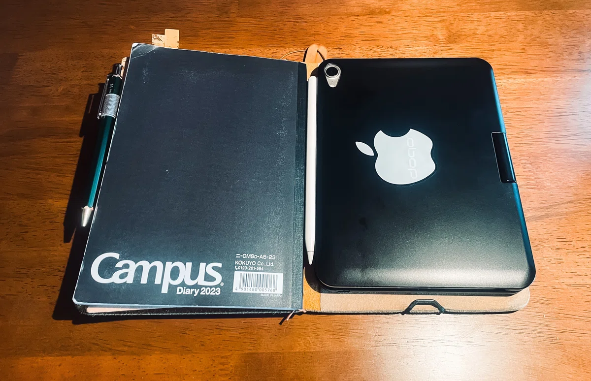 [iPad mini 6] 2 ways to carry a dedicated Traveler's Notebook and ...