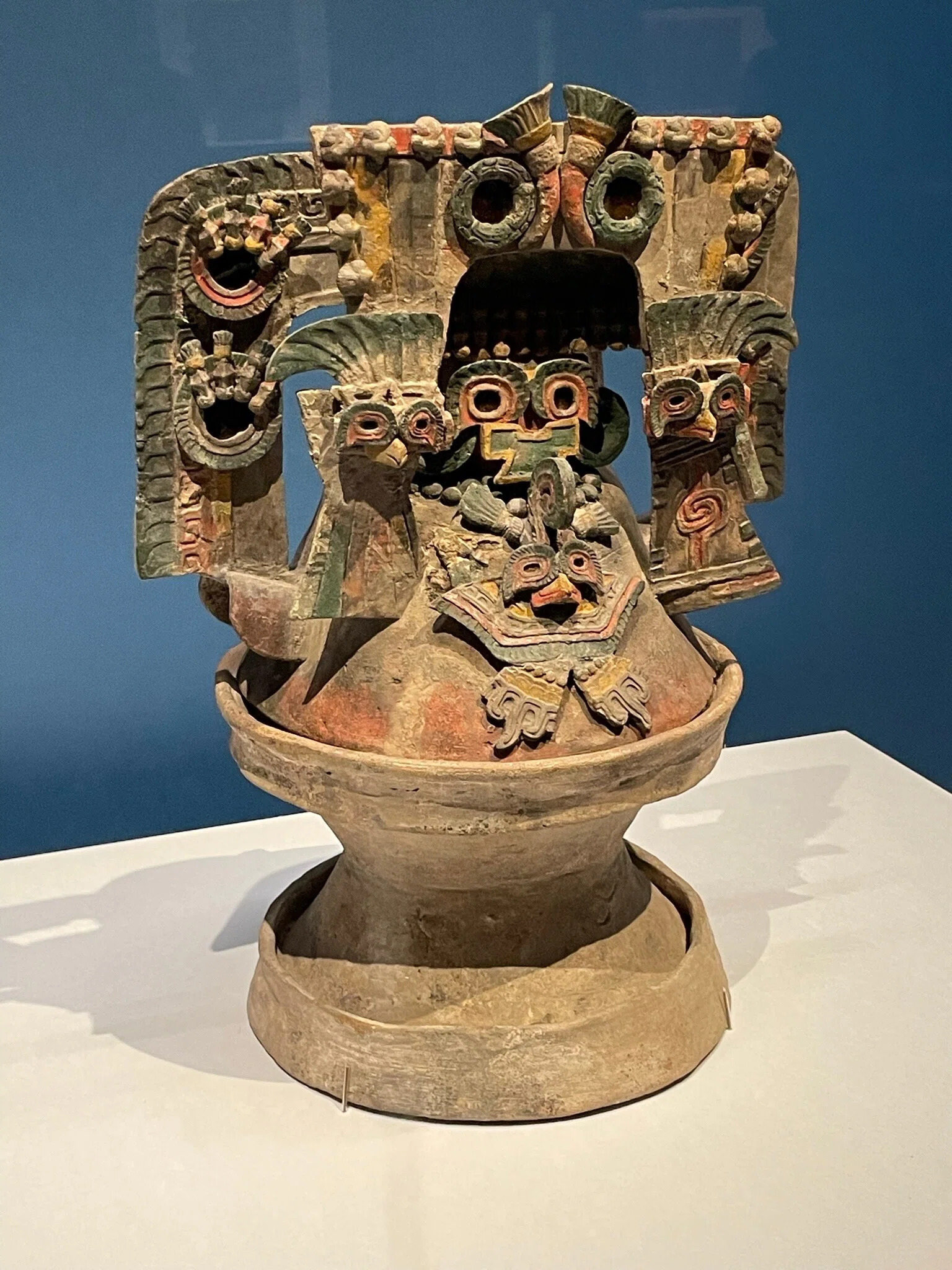 古代メキシコ展 テオティワカンの香炉｜nicasio fujiwara