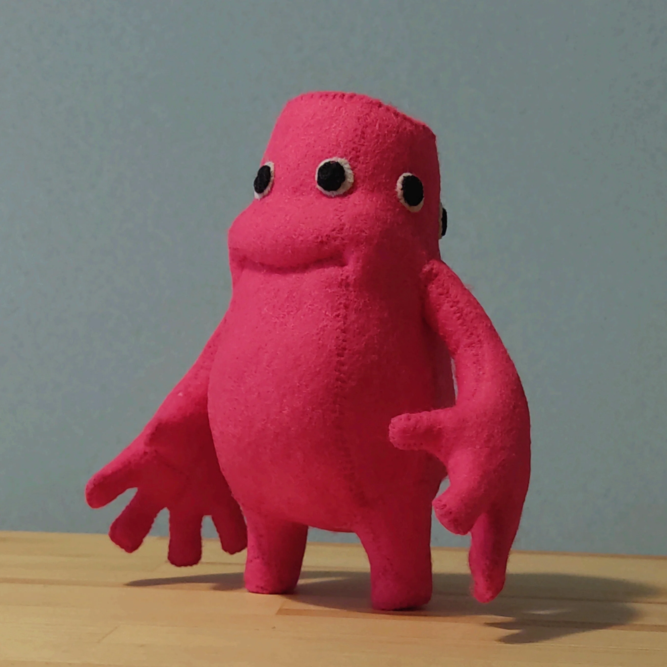 あぱとぅん』ぬいぐるみ第2トライアル フェルト試作完成！｜ヒデリーノ