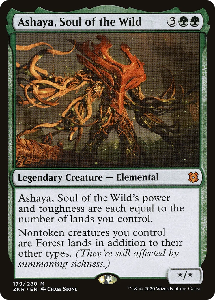 EDH】野生の魂、アシャヤ【100枚解説】｜海豚