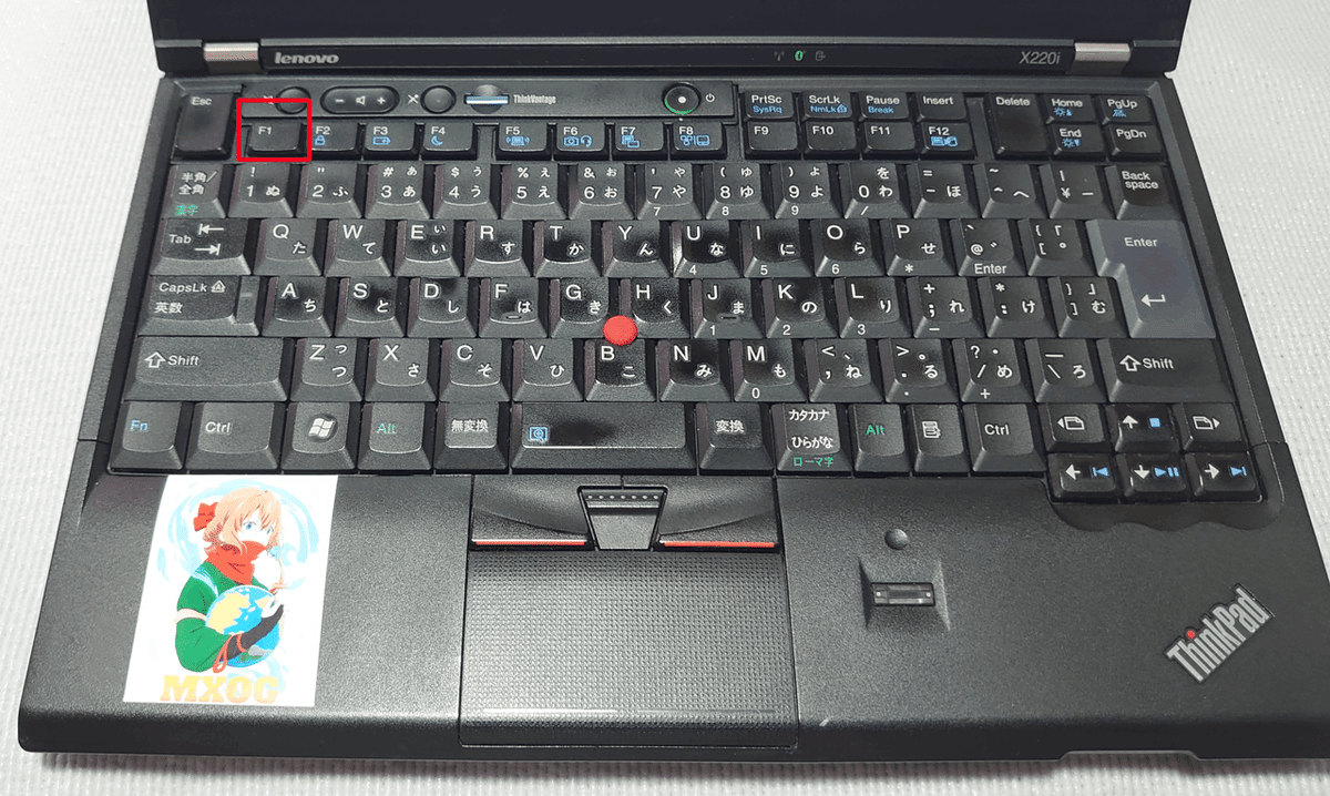 MXOG（MX Linux 非公式日本語版）のご紹介 #2 ThinkPad X220iに