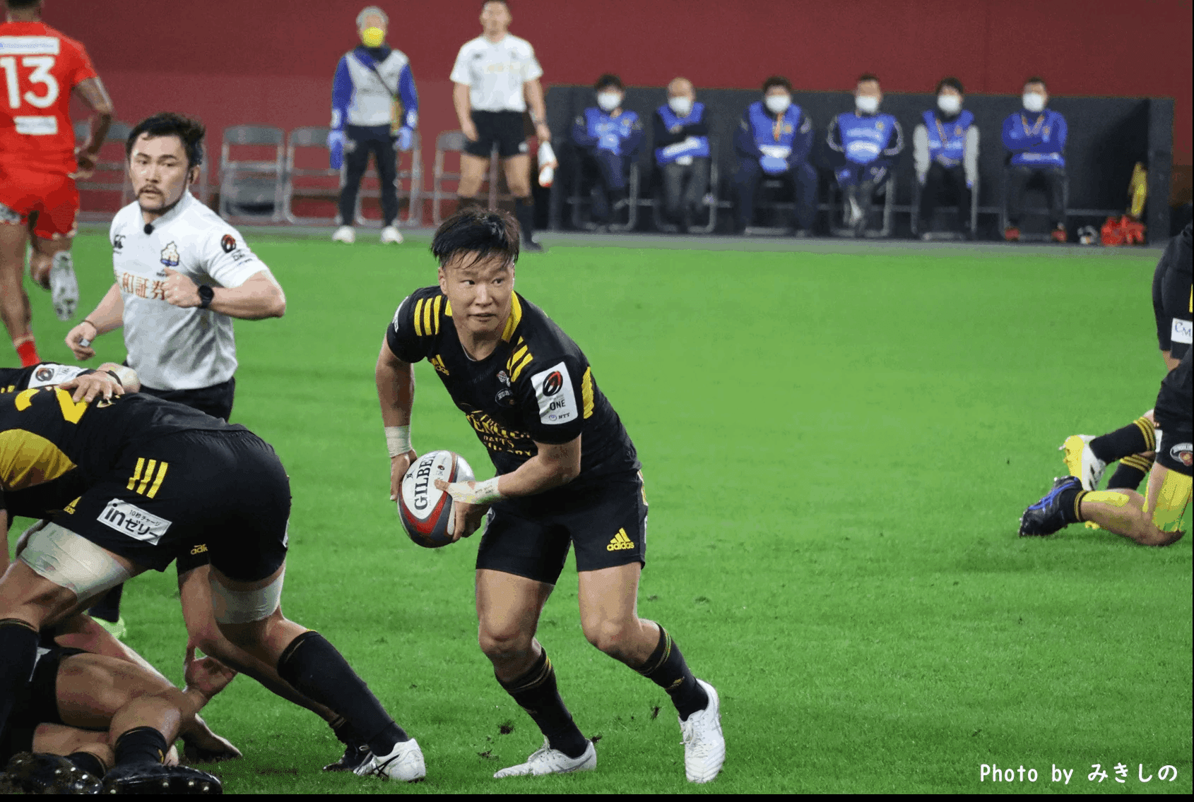 ラグビーワールドカップ2023 スポーツスカーフ 日本対サモア戦