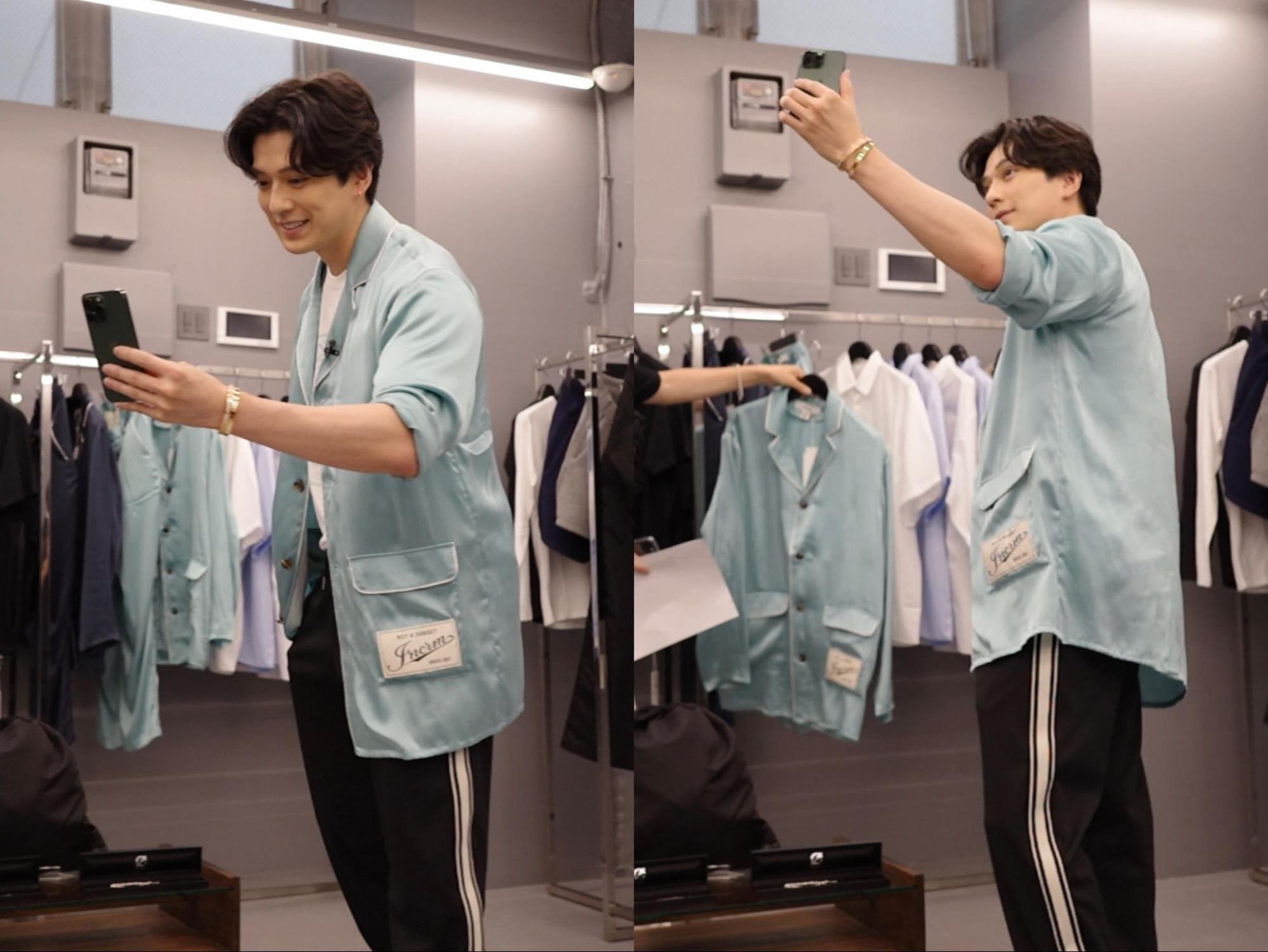 新田真剣佑プロデュースブランド「INCRM」のPOP UP STORE&来店