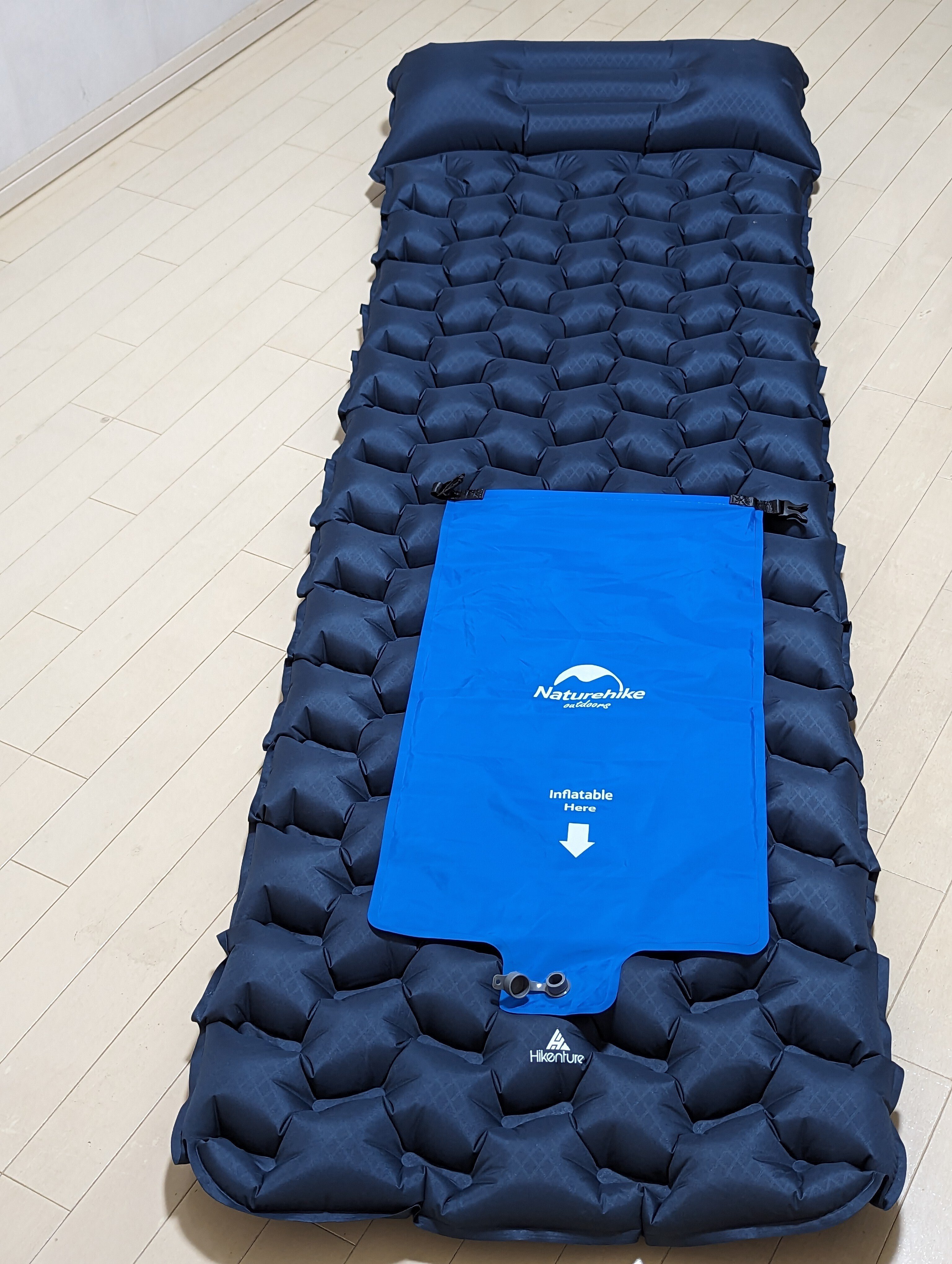 キャンプ道具 『ポンプバッグ』 ～汗をかかずに空気を入れられました