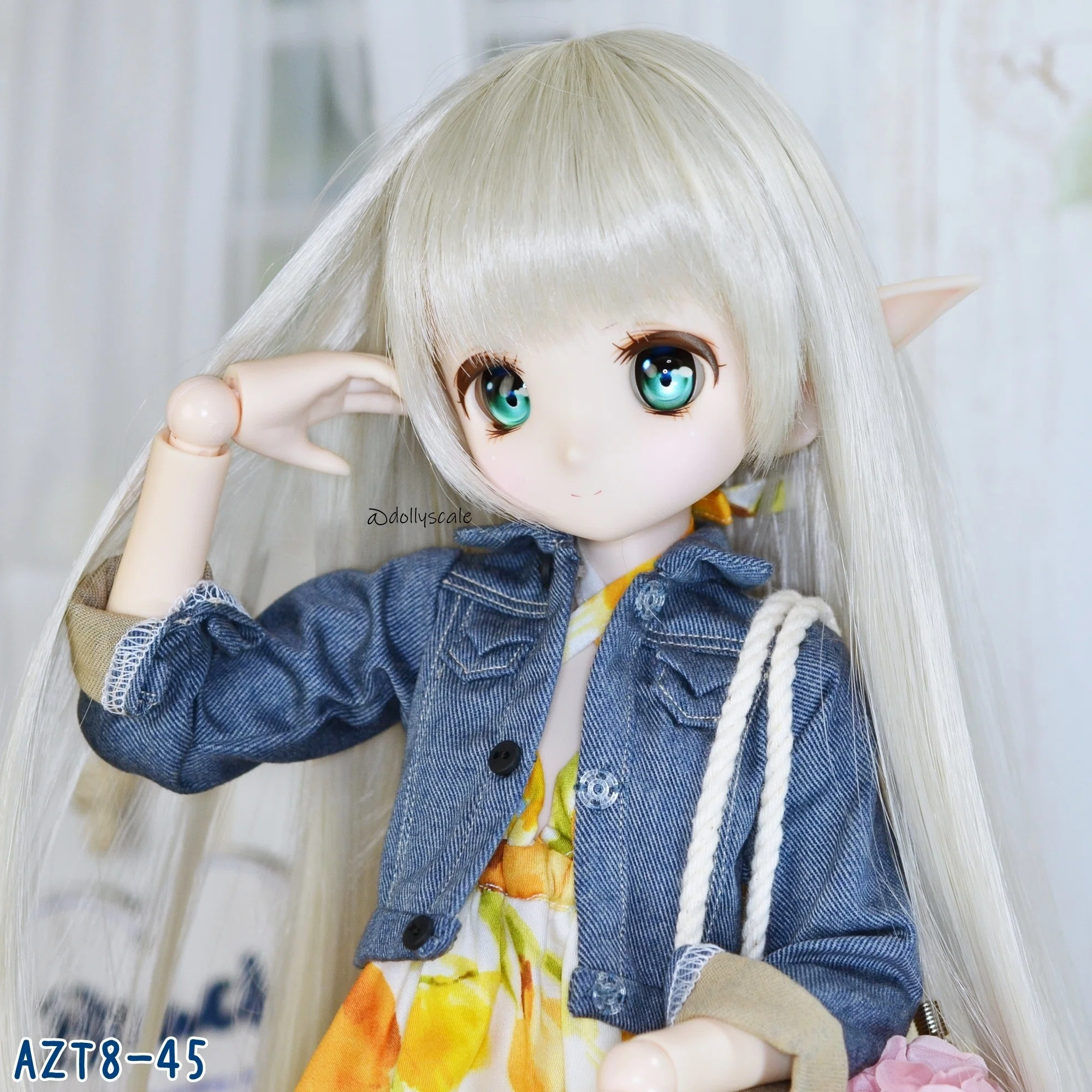 Short Jacket Pattern [45cm Soft Vinyl Doll]｜ドーリースケール