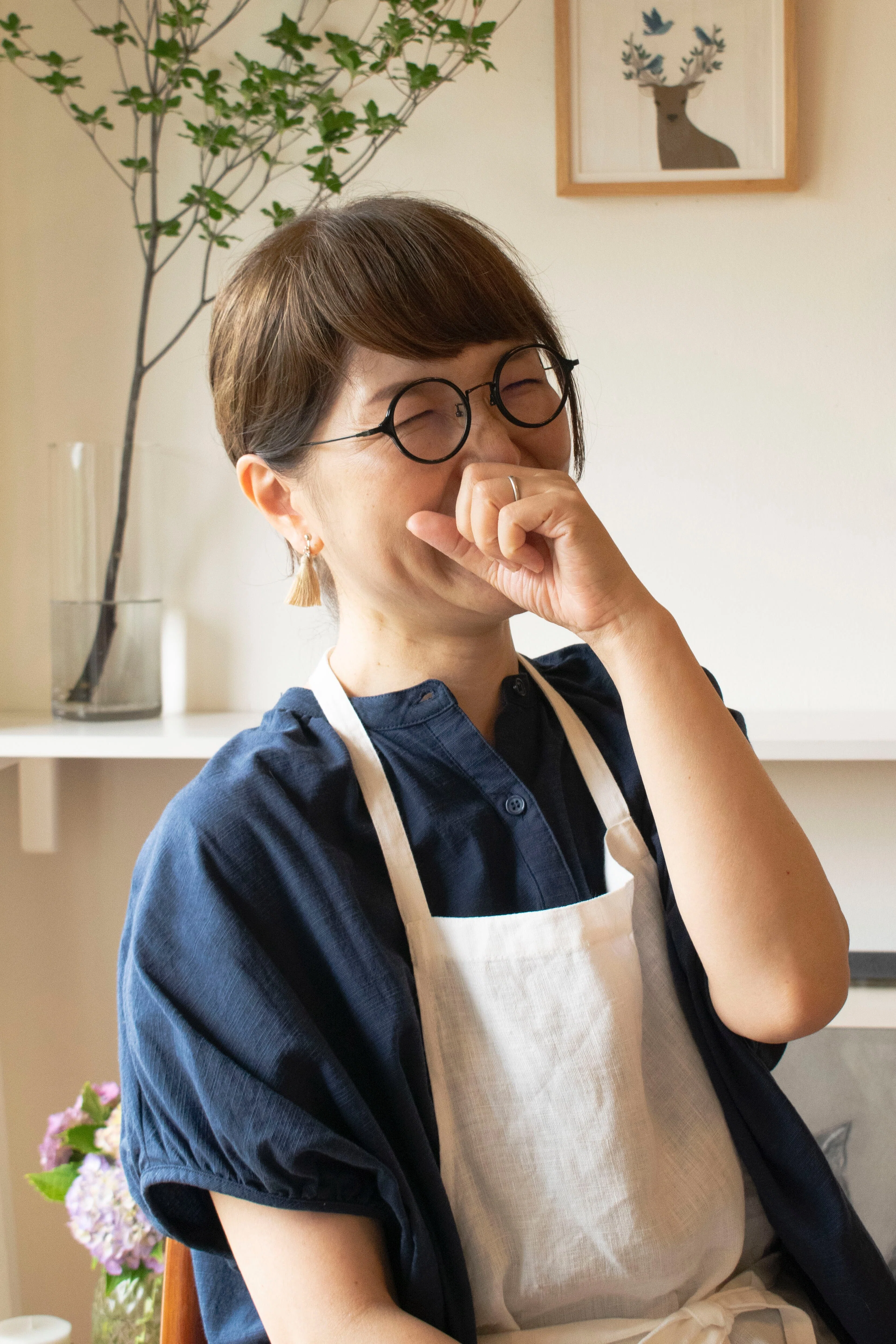布絵に表現された生き物たちへの想いとの対話を−布絵作家