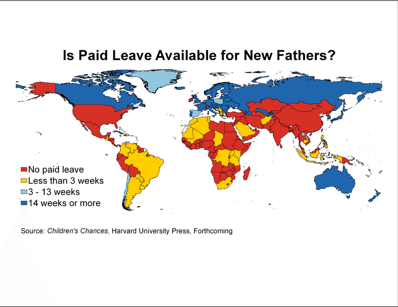 Paid paternity leave benefits dads and moms - and we can afford it