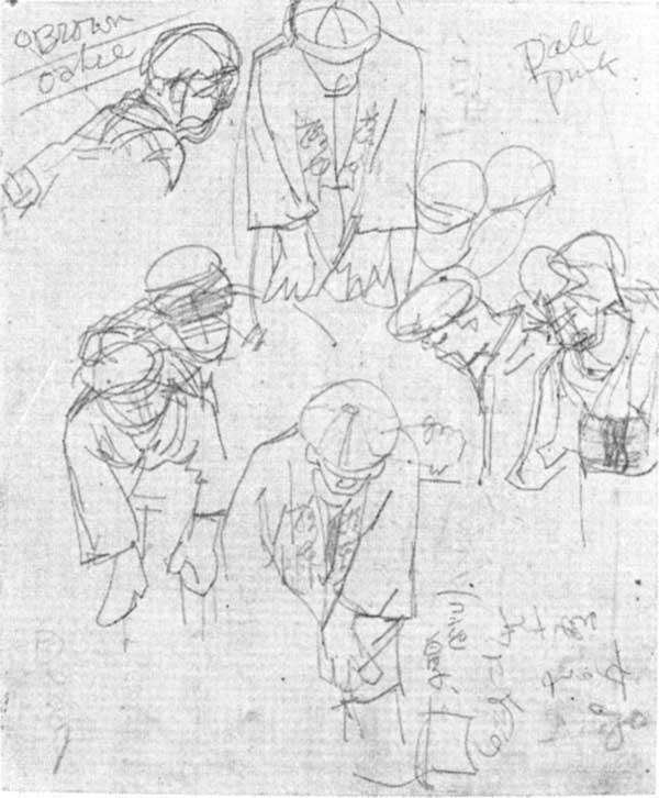 平部正博の油絵F4。山里が描かれています。額も大変良いもの