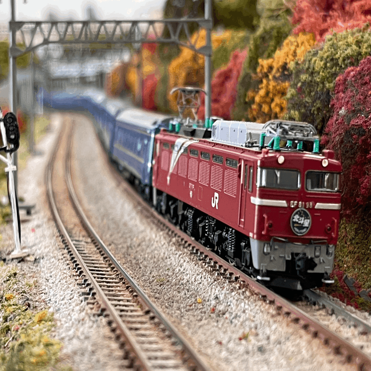 北斗星5・6号（1990年代・JR東日本編成）を組む｜こもももももも