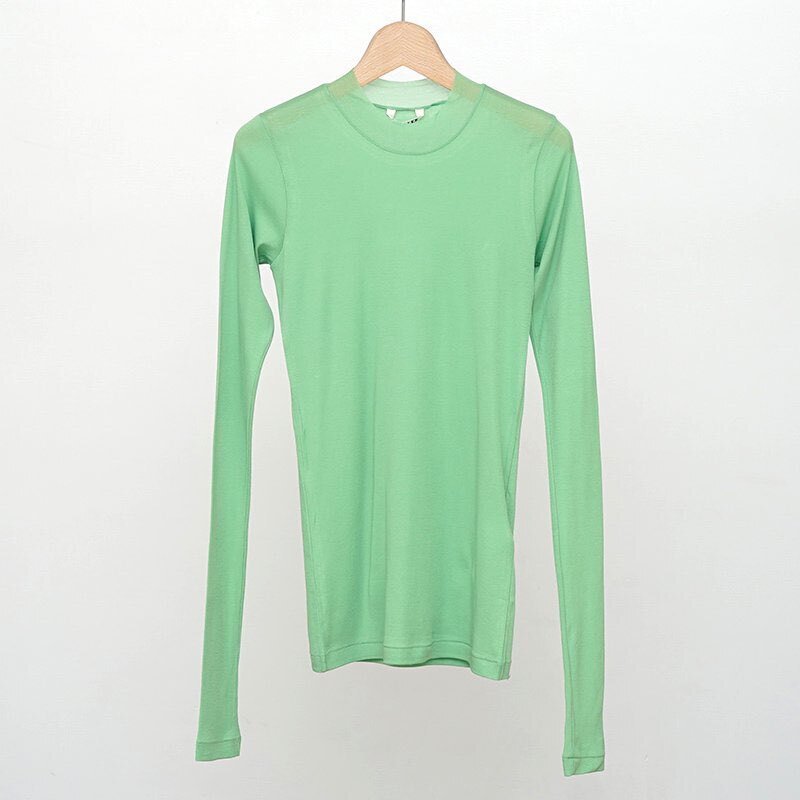 AURALEE】HIGH GAUGE SHEER RIB L/S TEE 新色入荷｜THIRTY' THIRTY'