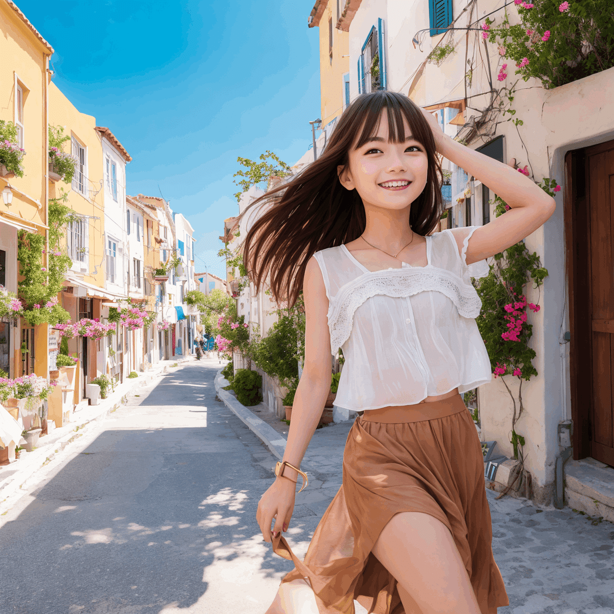 AI・Shiori 色鮮やかで繊細な表現ができるUniPCとHires.fix2.5倍の組み合わせ｜りとるけい