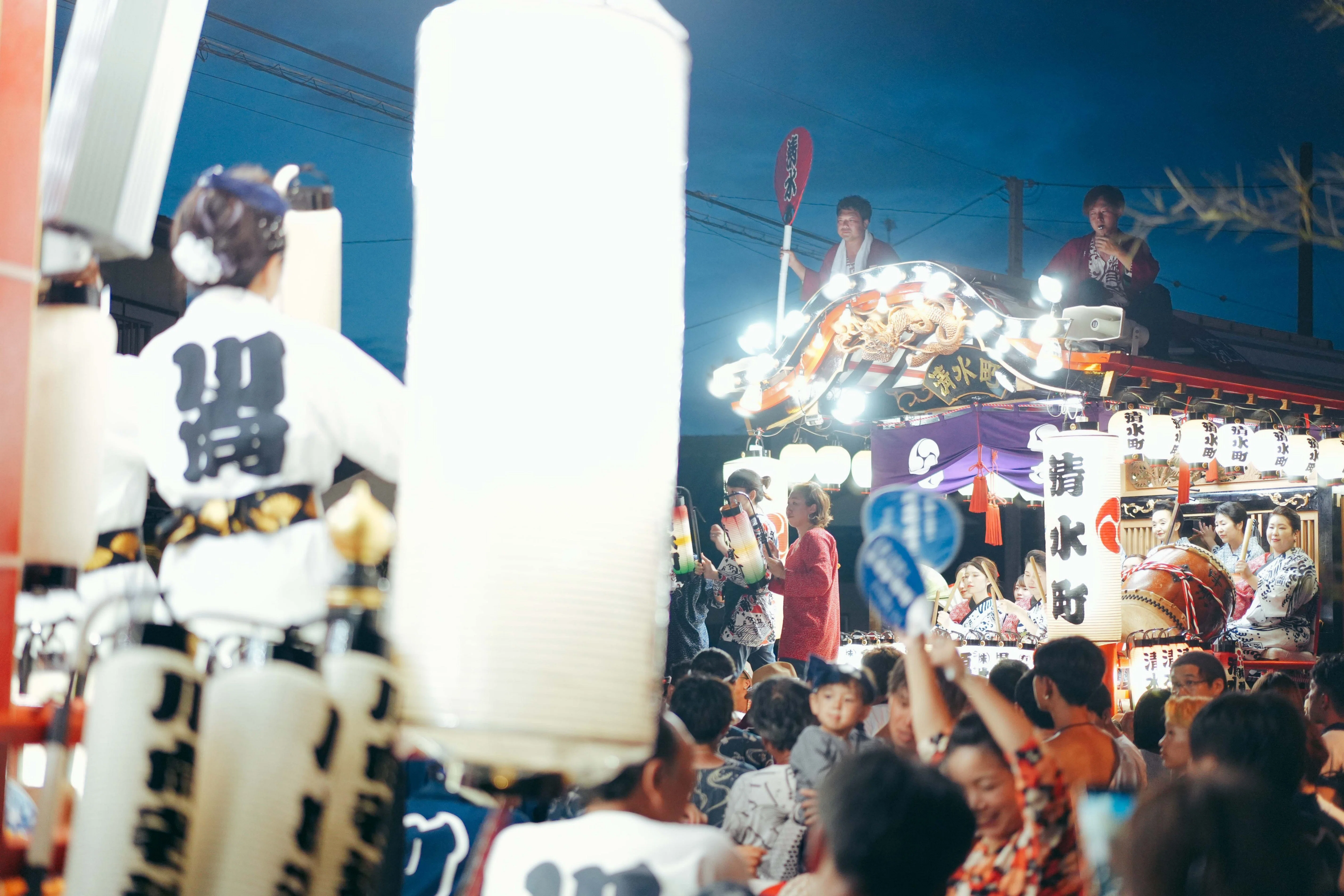 平磯町三社祭」を練り歩く5つの