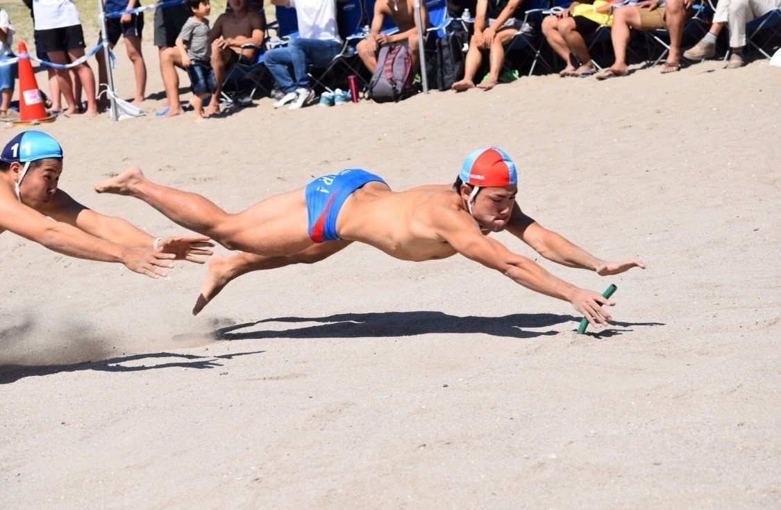 ビーチフラッグス世界一に聞く、世界一の練習方法 ～ライフセービング