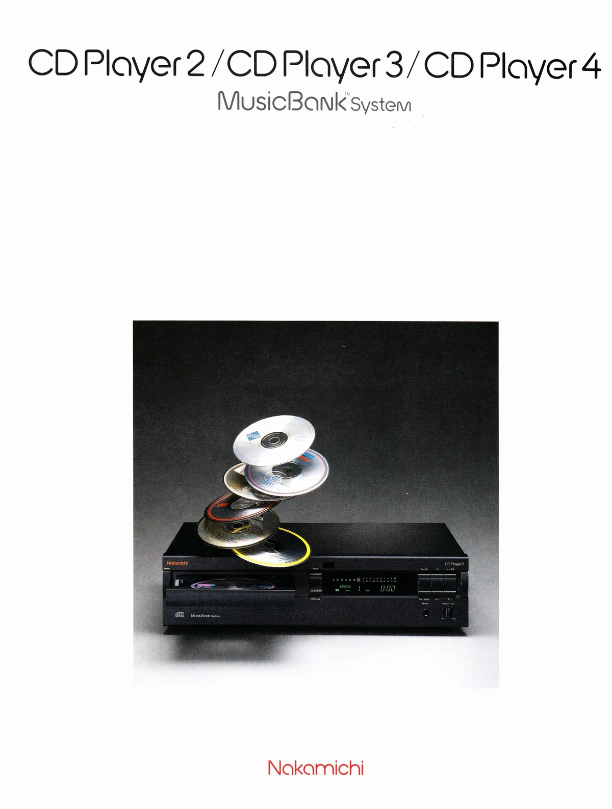 ナカミチの考察(VOL.11)] CDPlayer2 – ナカミチ初のミュージックバンク 