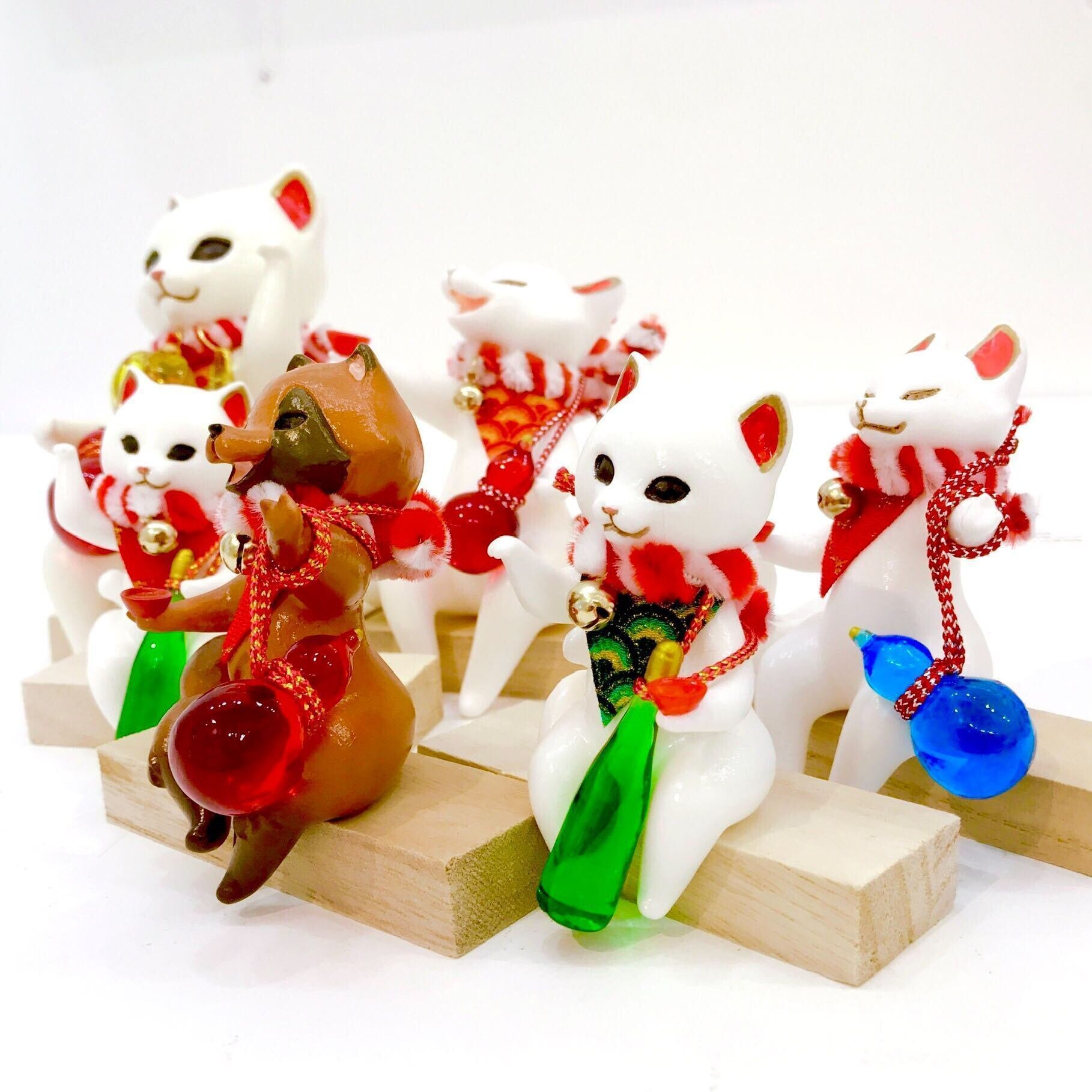 【取引中】もちや幸こうぼう様 幸守狐 狐面 Amazon | さちよひ狐 もちや幸こうぼう ガチャ トイズキャビン