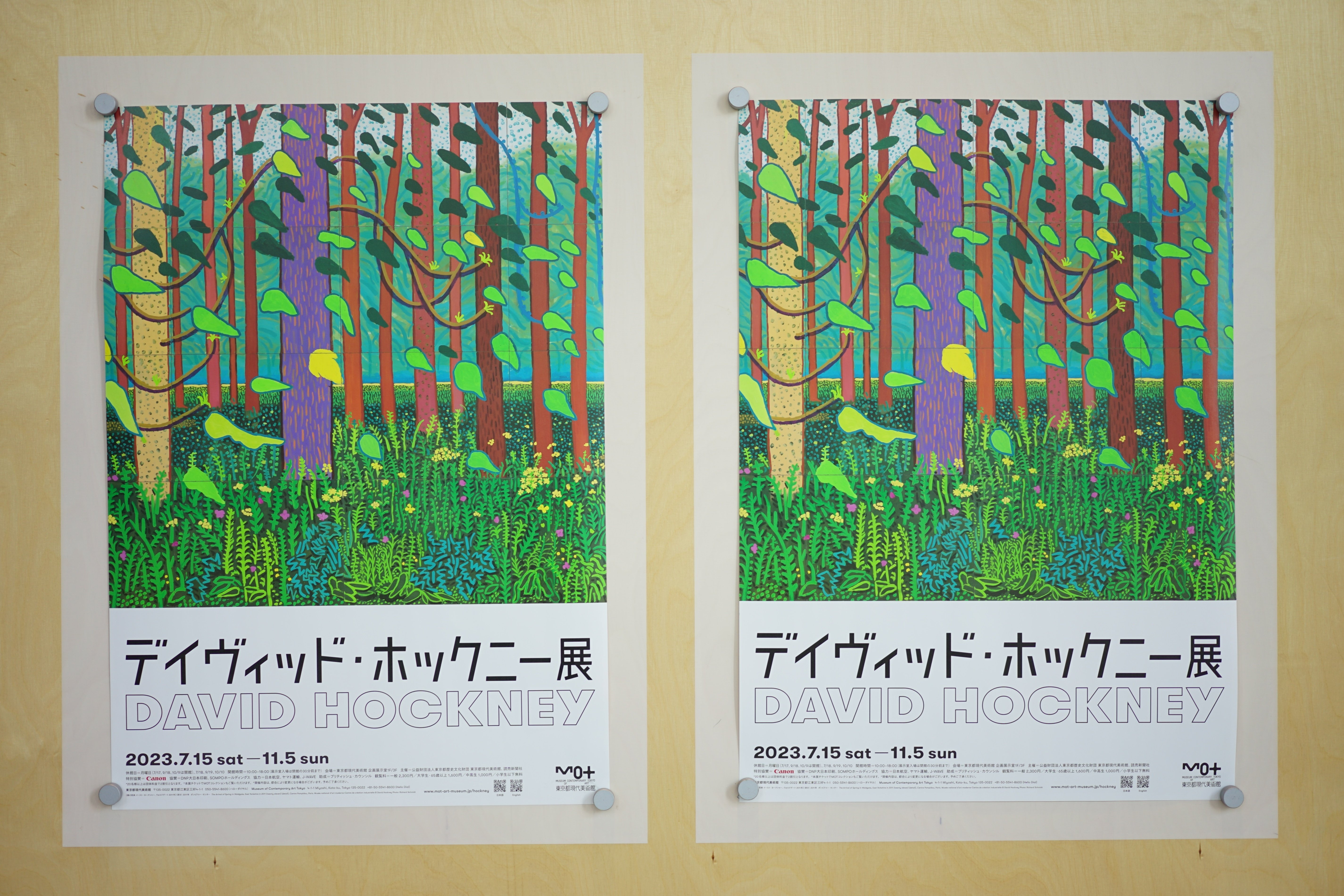 展覧会レポ：東京都現代美術館「デイヴィッド・ホックニー展」「MOT