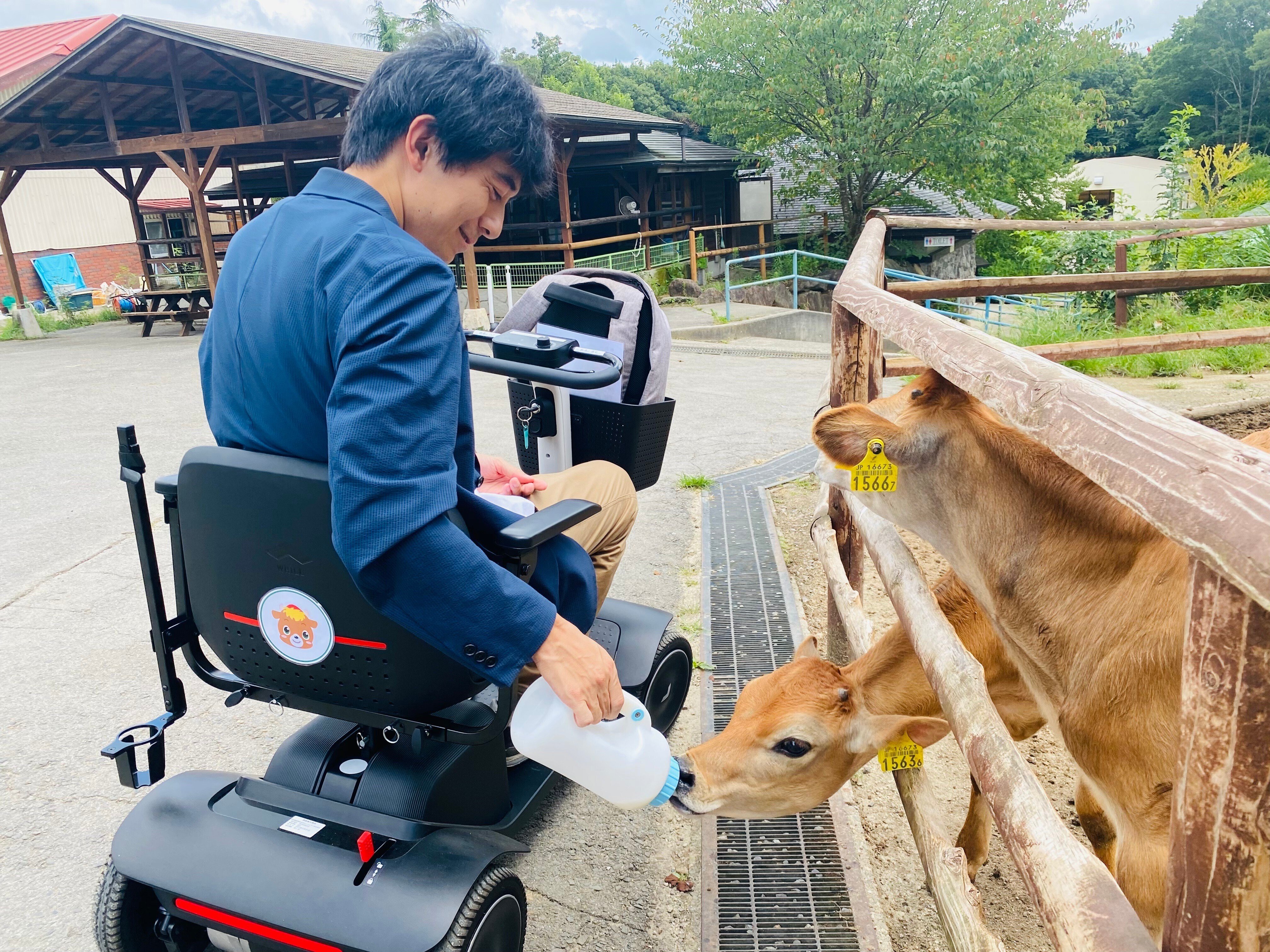 Sに乗って2時間回ってみた】那須高原 りんどう湖ファミリー牧場にWHILL