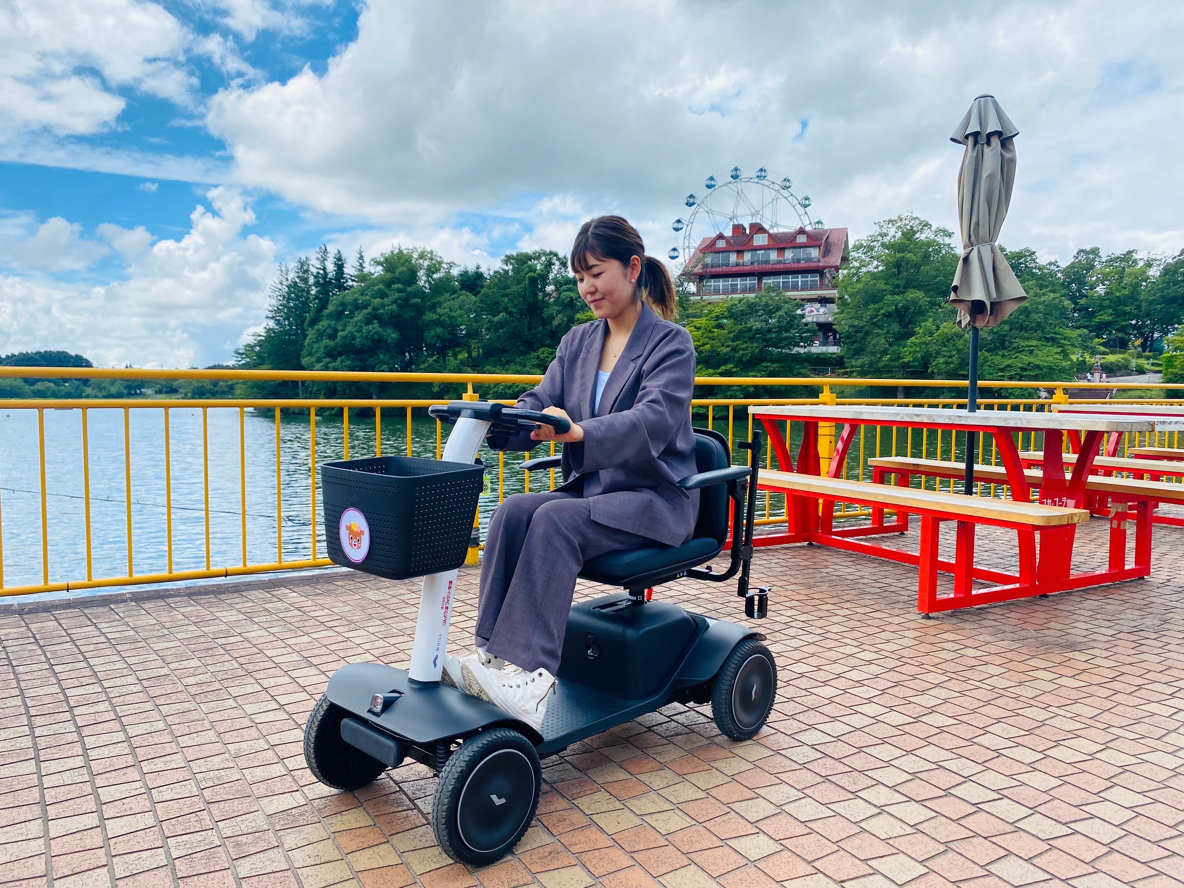 Sに乗って2時間回ってみた】那須高原 りんどう湖ファミリー牧場にWHILL