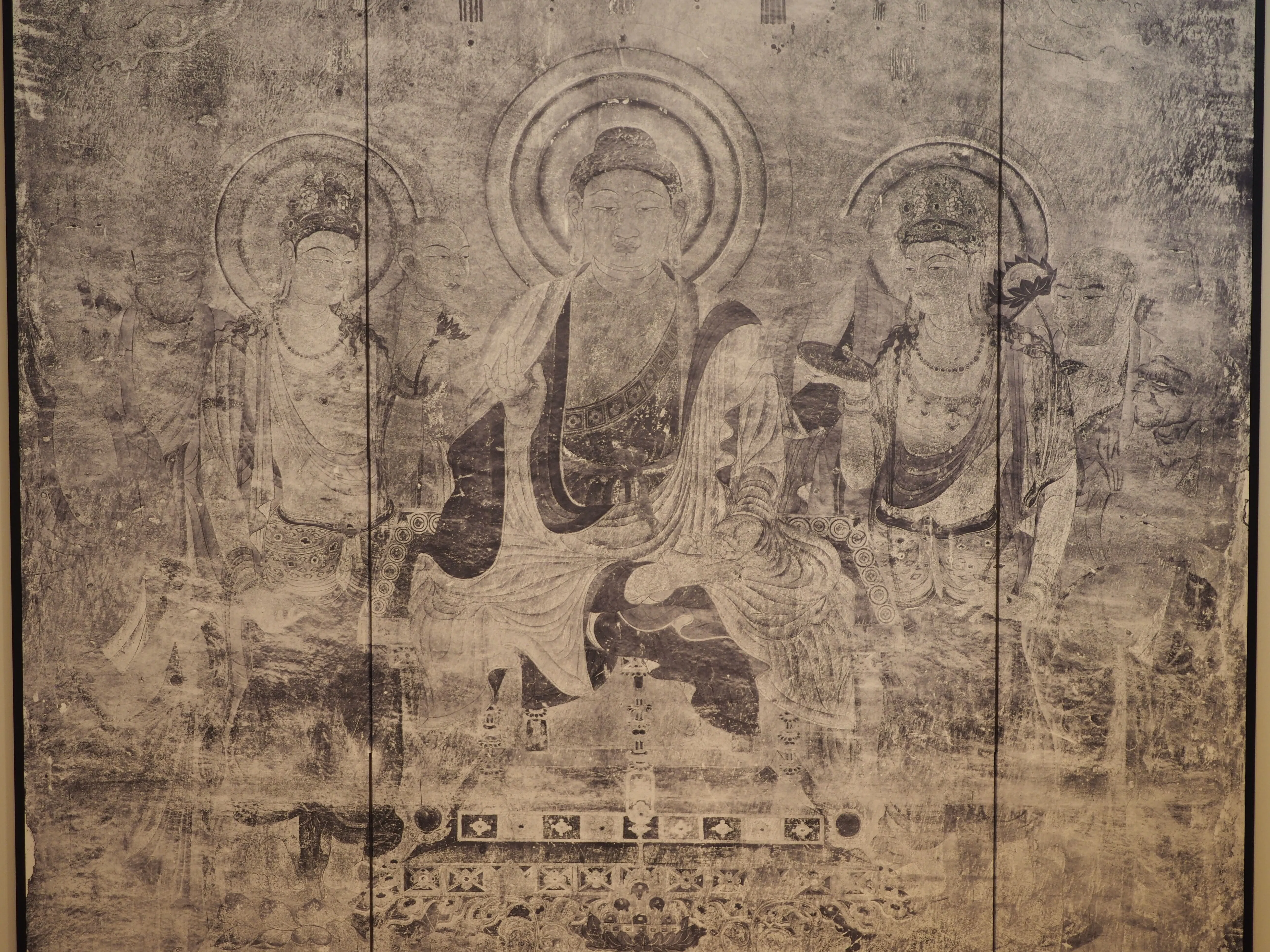 東京国立博物館に、復元された法隆寺金堂壁画が登場！ 古代美術の息吹